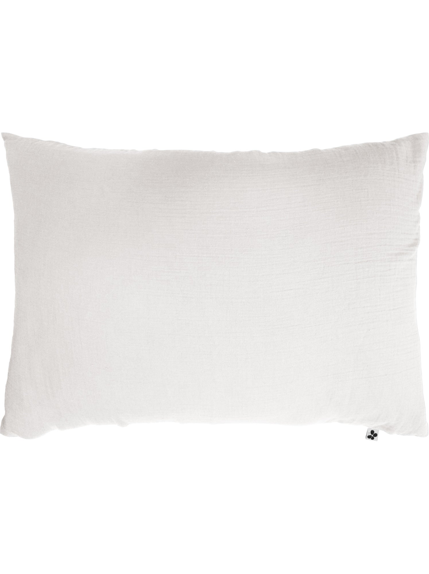 Taie d’oreiller – double gaze de coton – gaïa minuit - Blanc