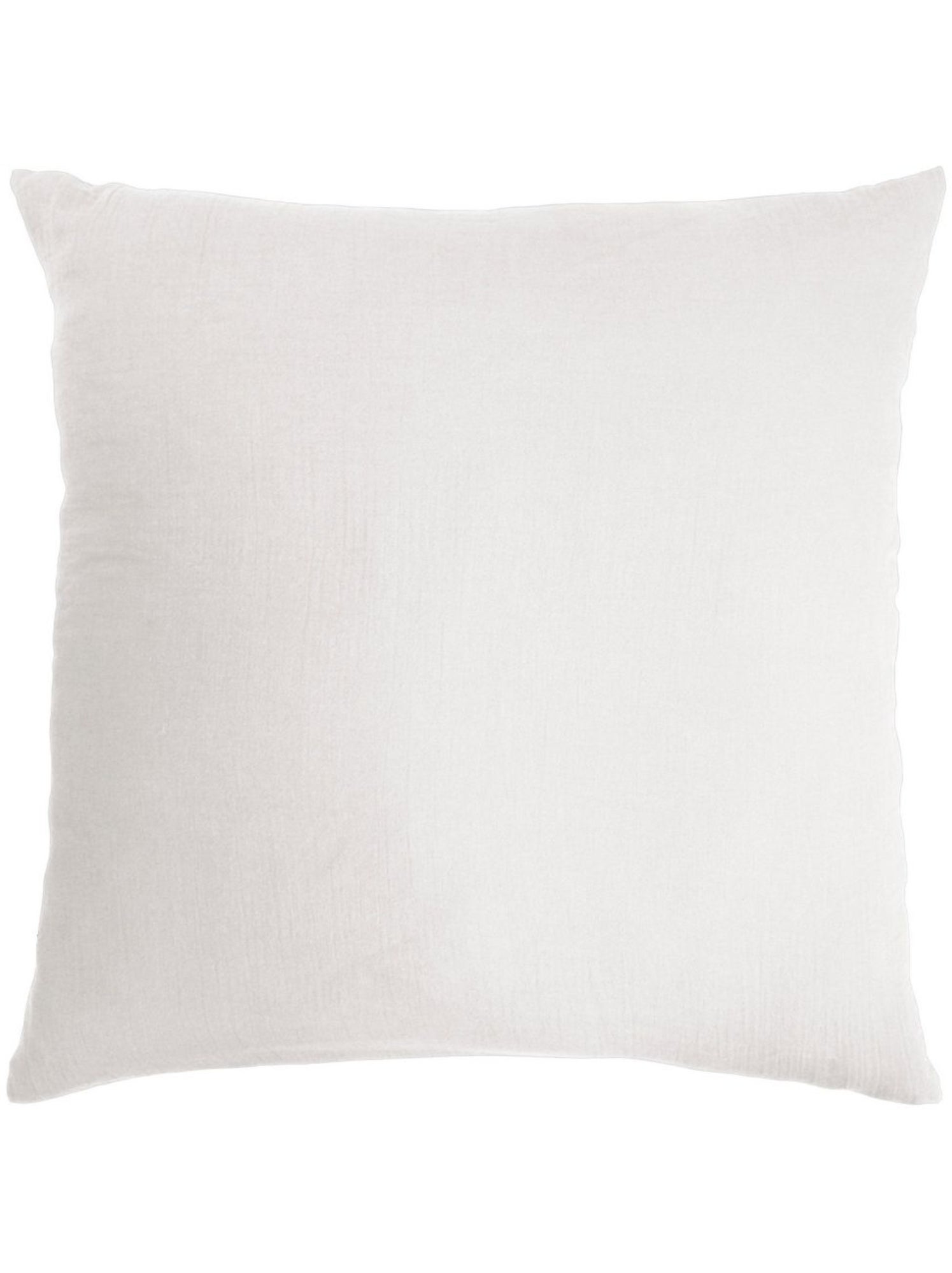 Taie d'oreiller en double Gaze de coton - Blanc