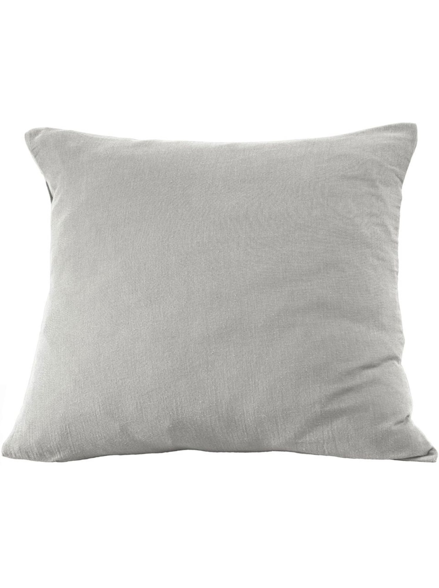 Taie d'oreiller en double Gaze de coton - Gris clair