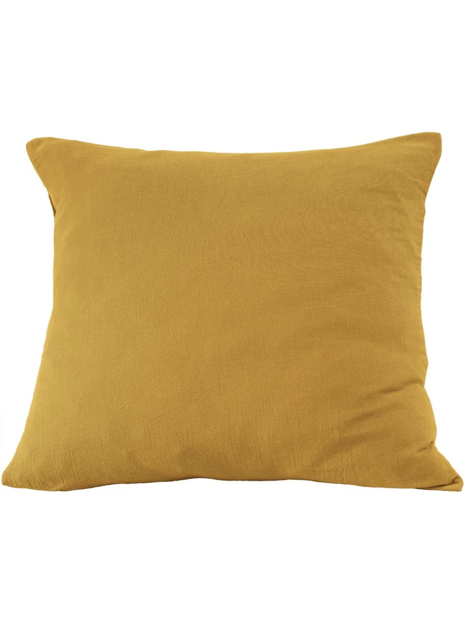 Taie d'oreiller en double Gaze de coton - Safran