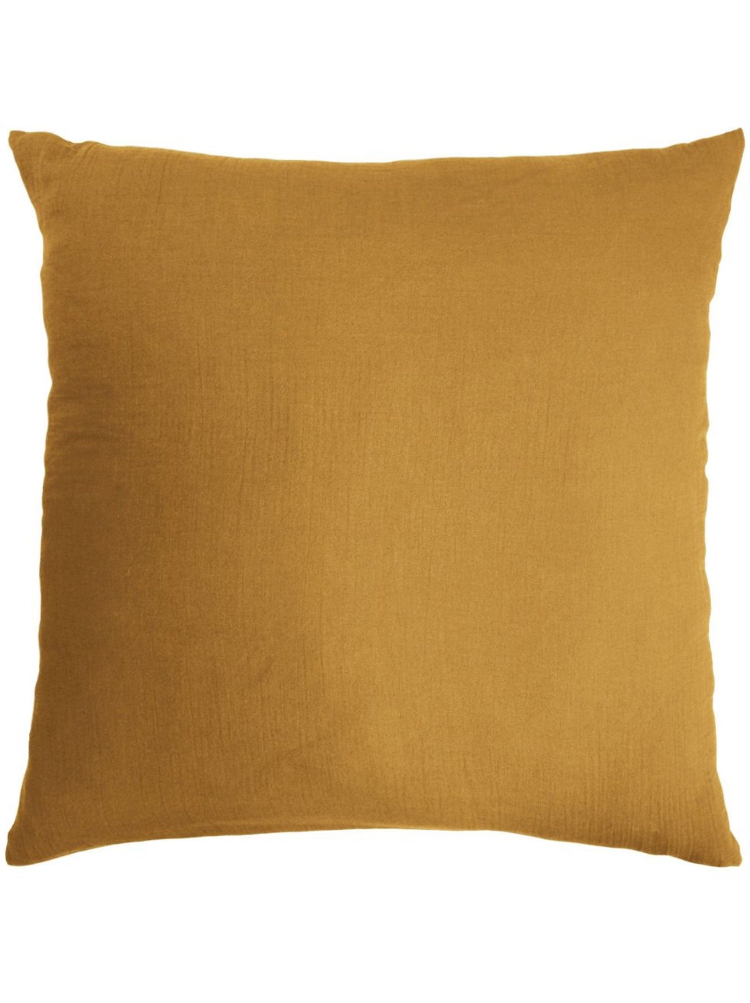 Taie d'oreiller en double Gaze de coton - Safran