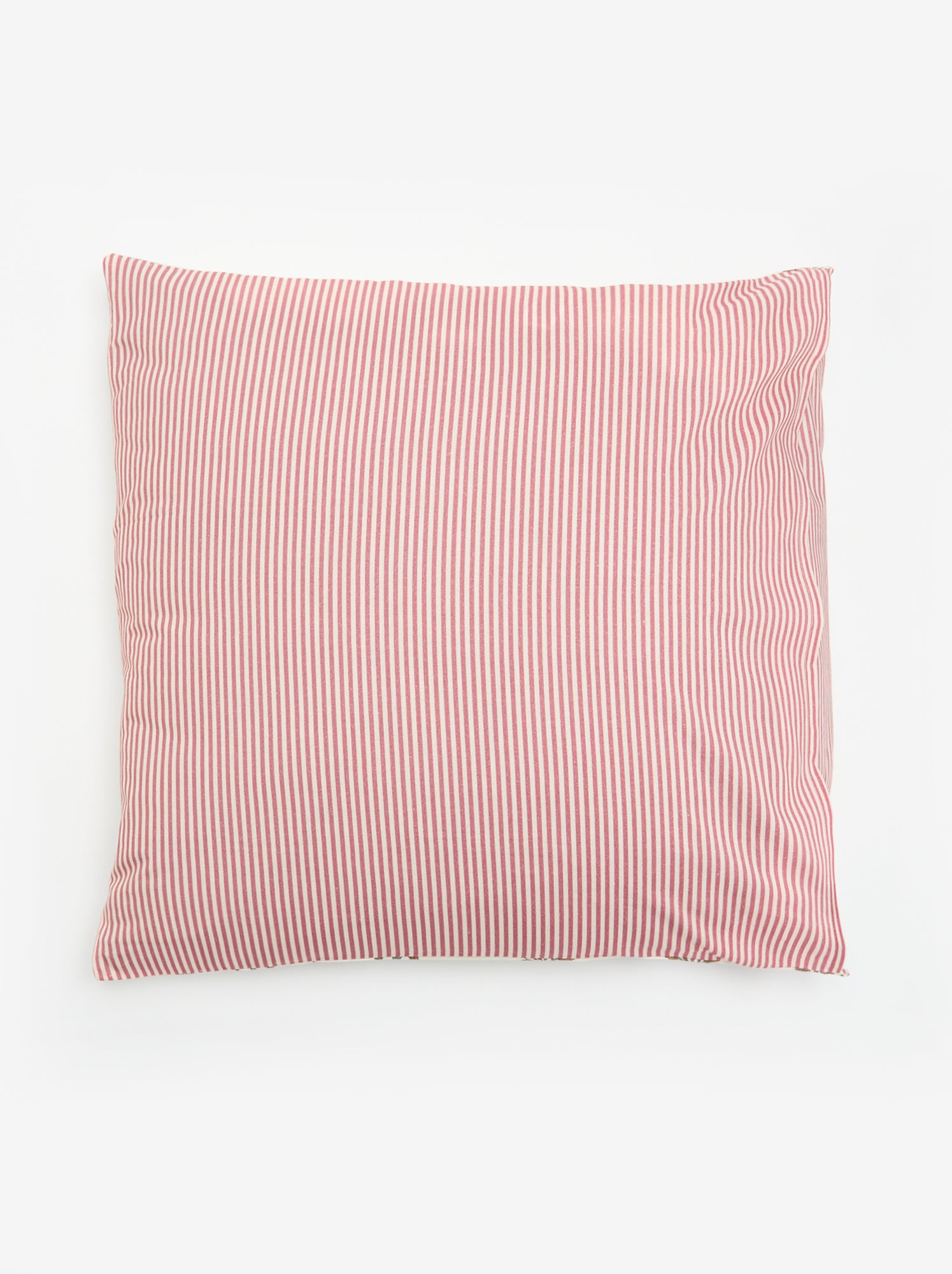 Taie d'oreiller imprimée 63x63 cm en coton - Rose