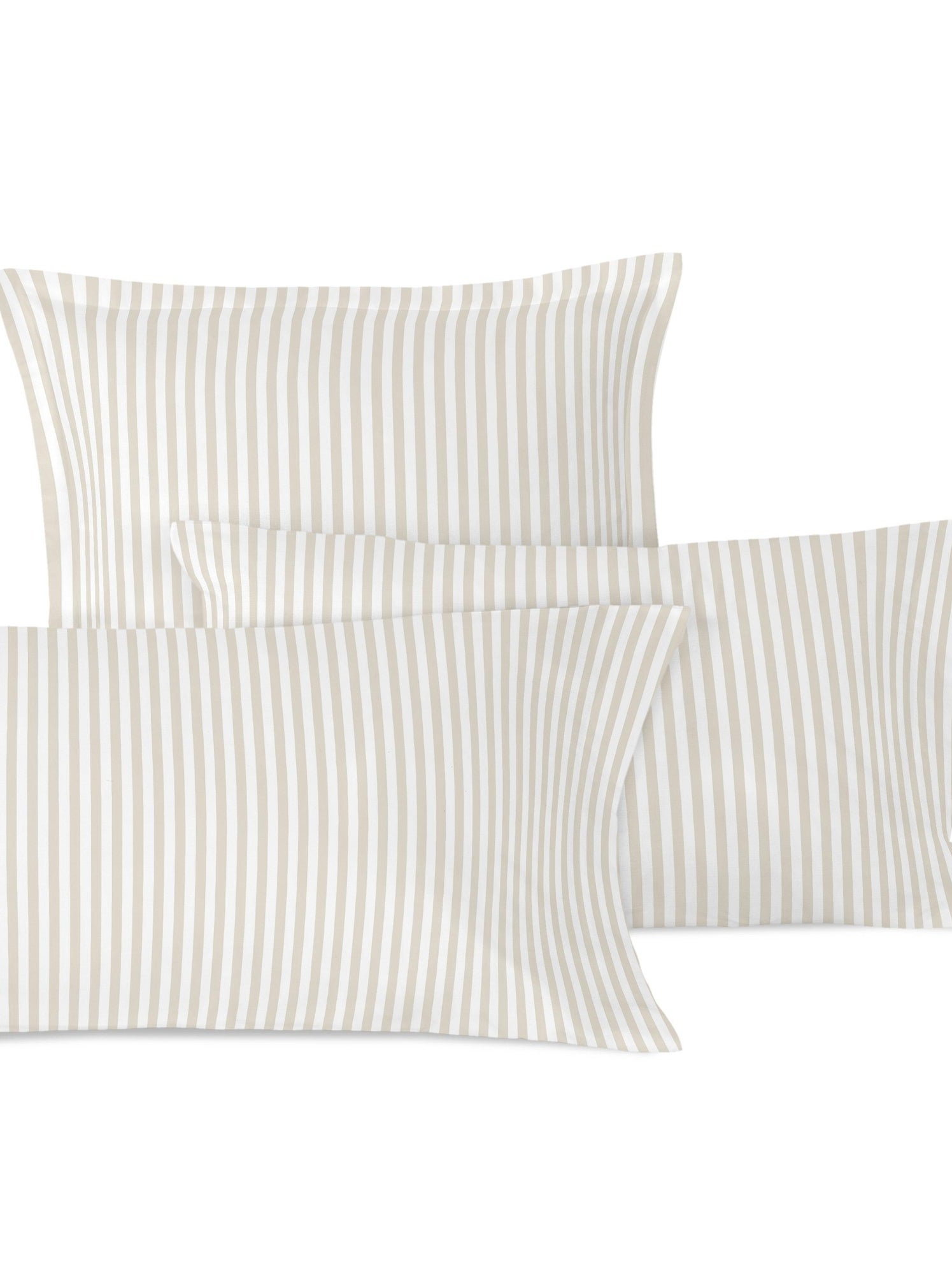 Taie d'oreiller layering "happyfriday" - Beige