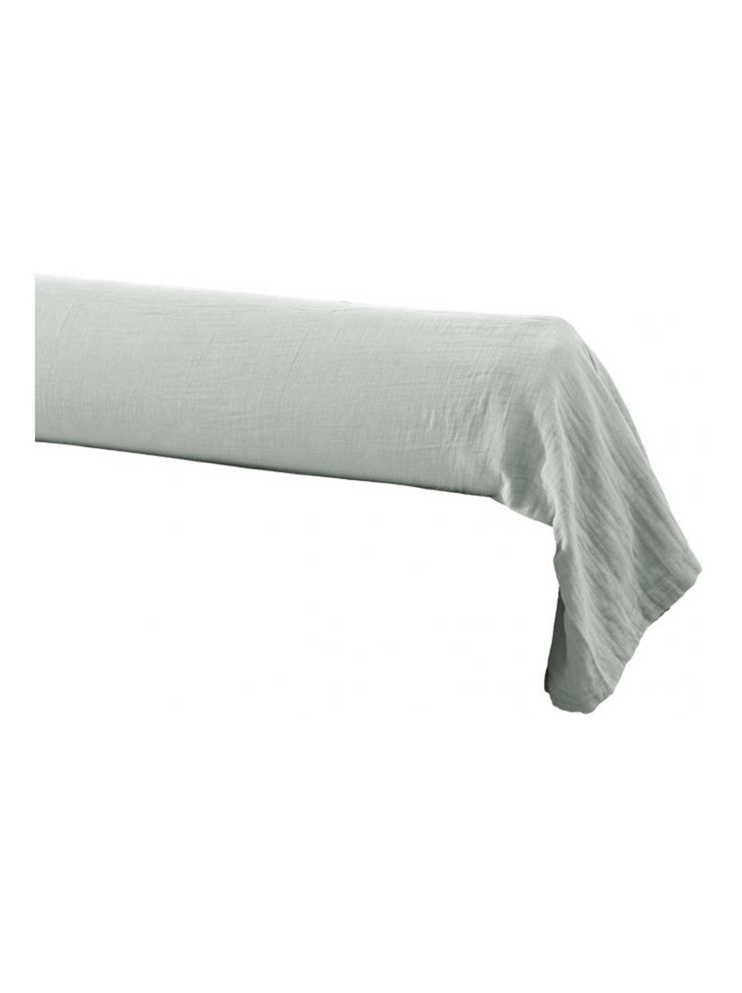 Taie Traversin gaze de coton Gaia - Vert clair