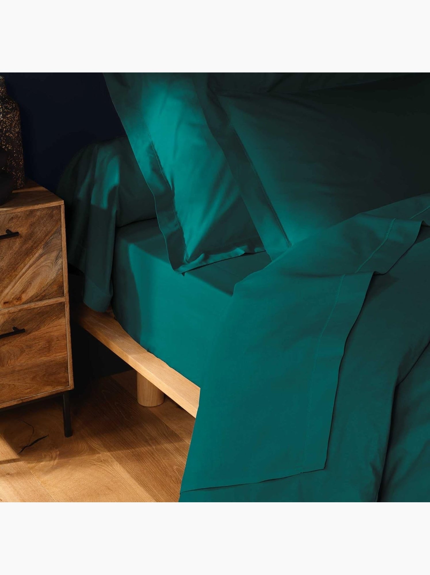 Taies de traversin coton noa promo linge - Vert