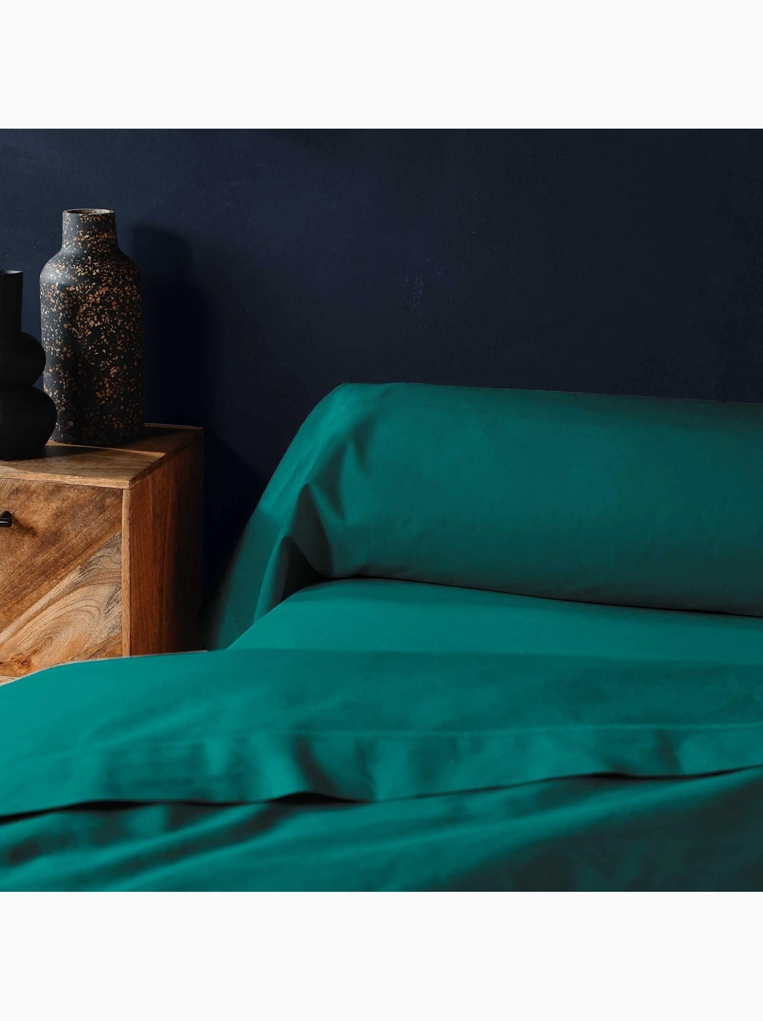 Taies de traversin coton noa promo linge - Vert