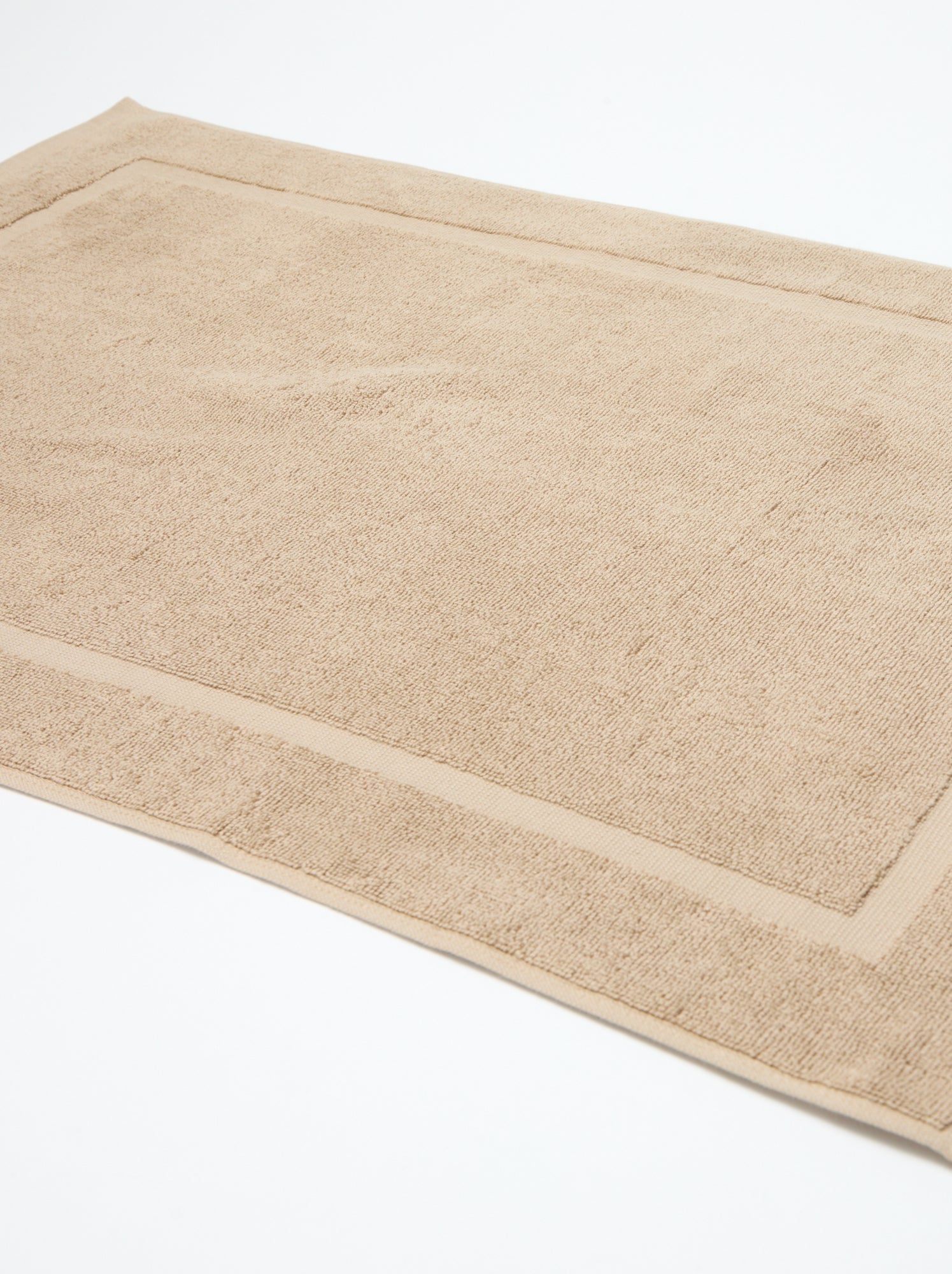 Tapis de bain 80 x 50 cm - Beige