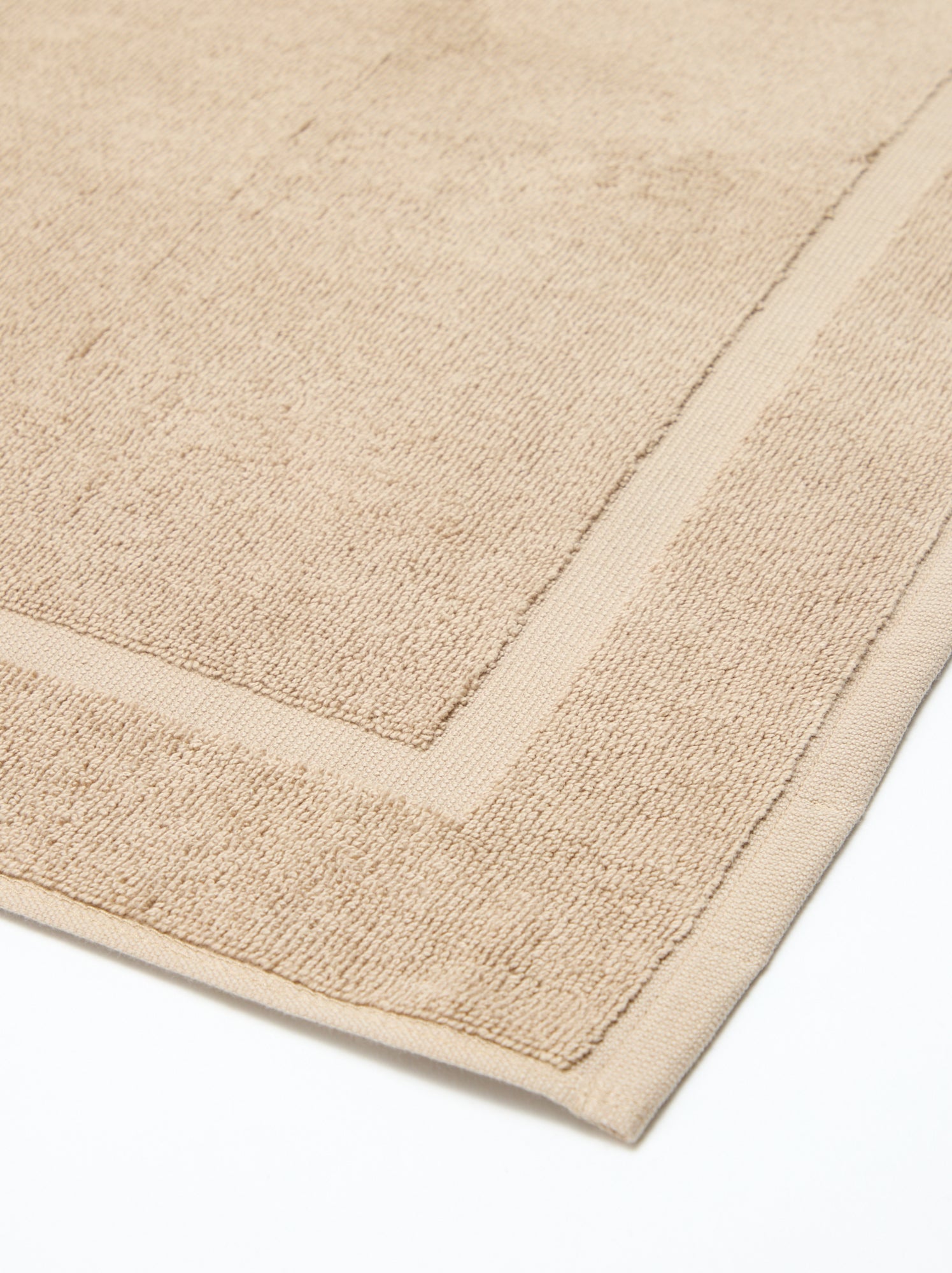 Tapis de bain 80 x 50 cm - Beige