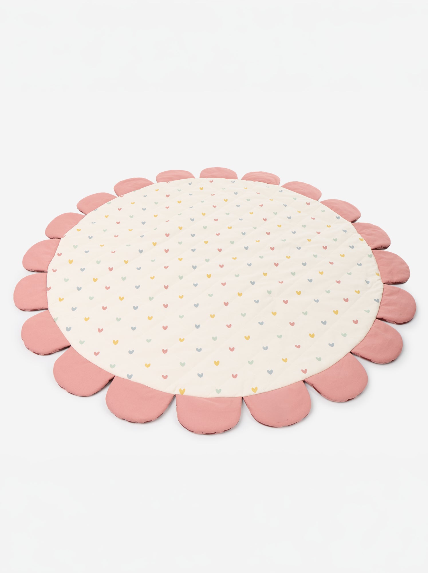 Tapis de sol en forme de fleur - Rose