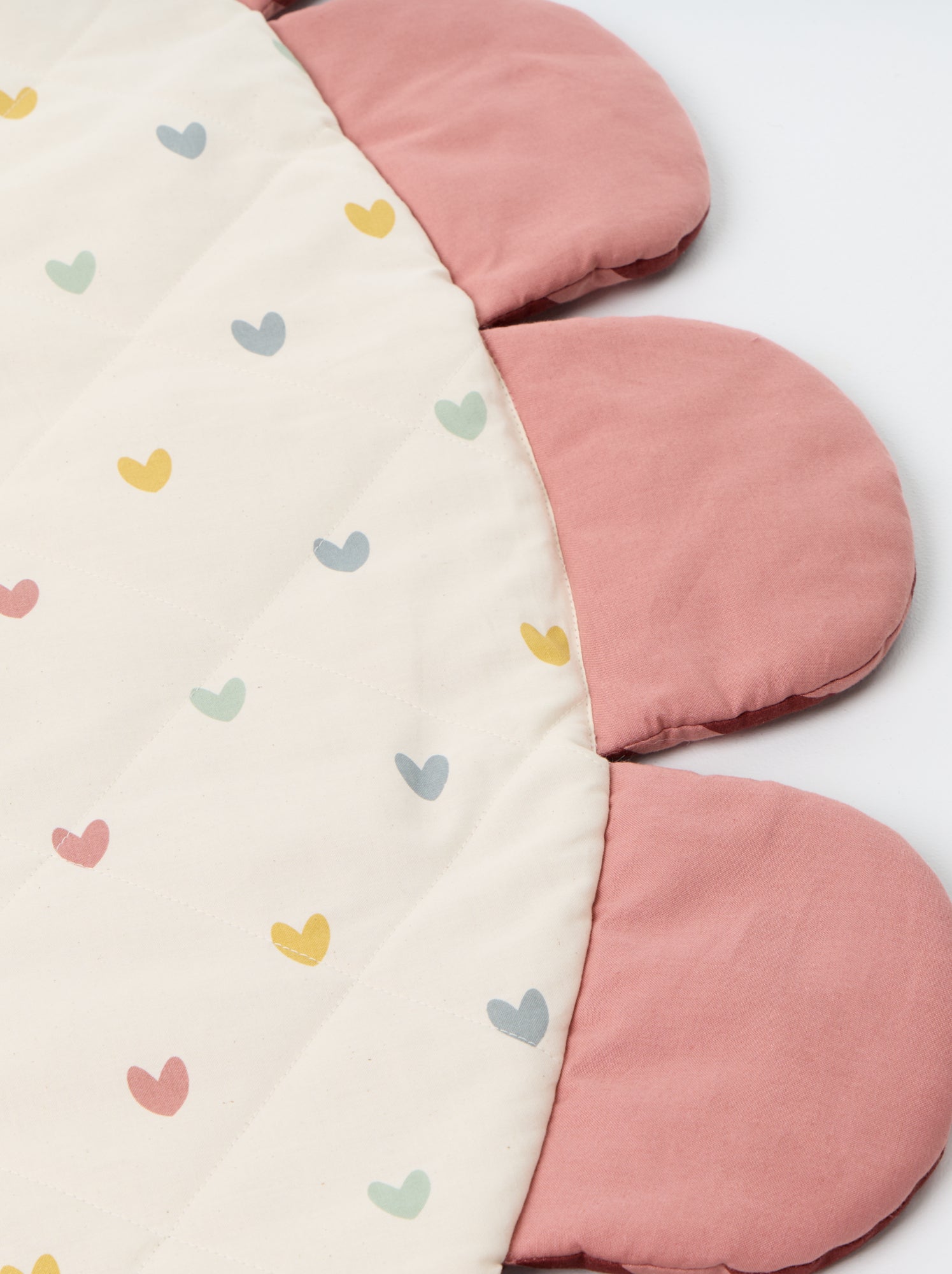 Tapis de sol en forme de fleur - Rose