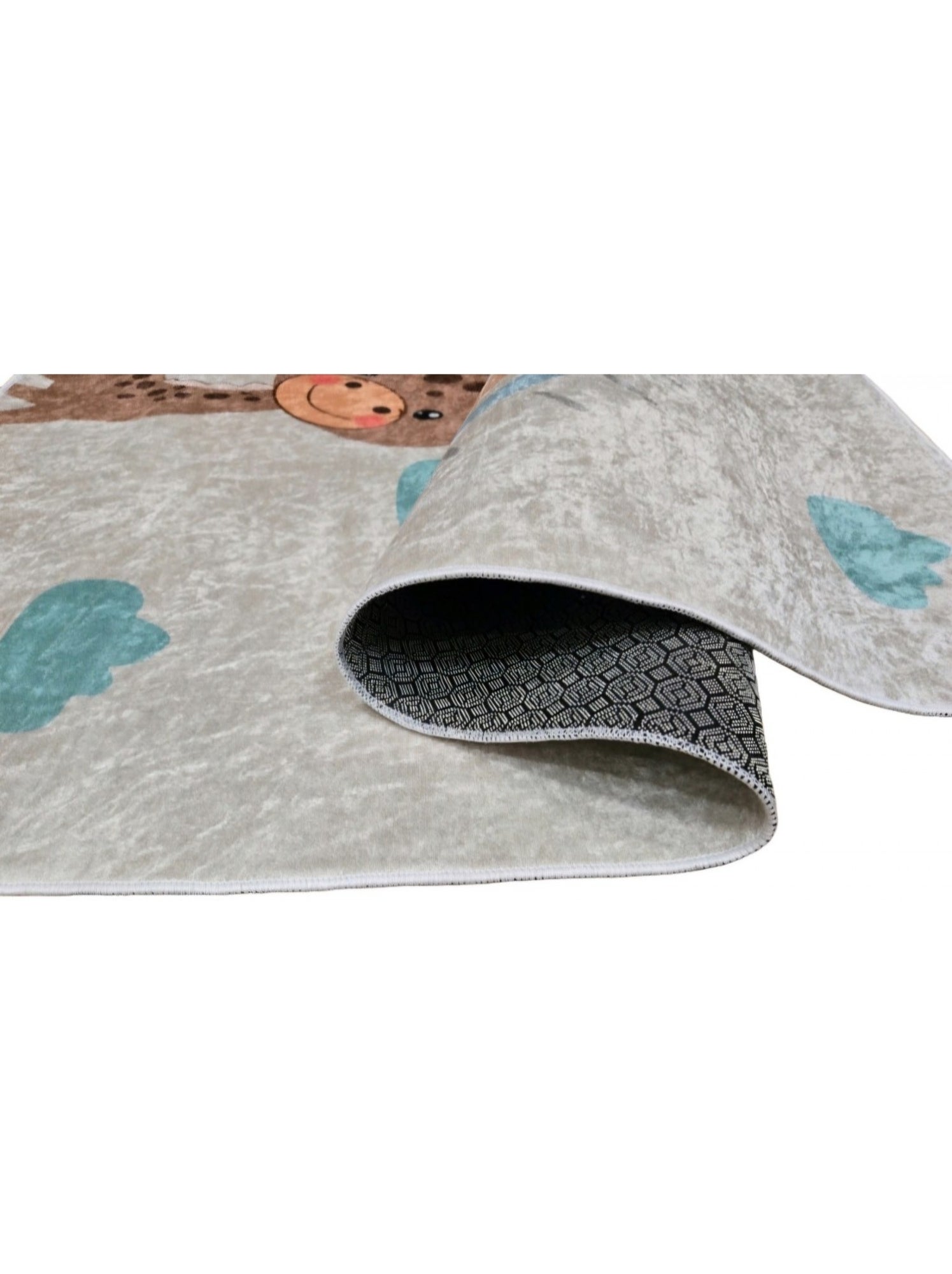 Tapis Enfant GIRAFE - Beige