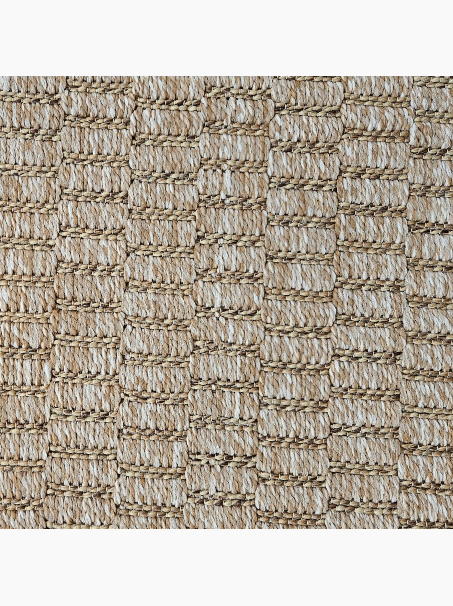 Tapis tissé Naturel - Marron