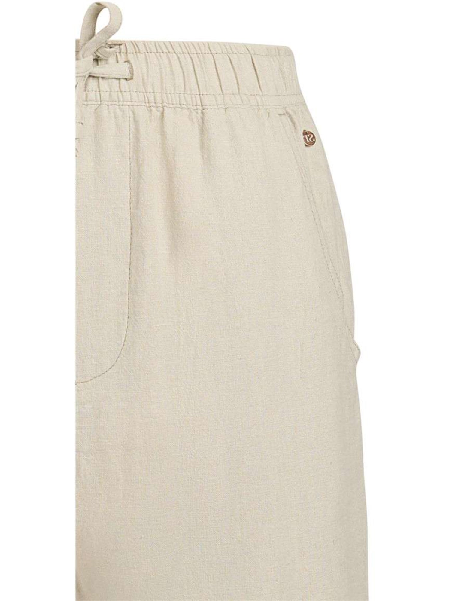 TEDDY SMITH - Pantalon wide leg - Vert
