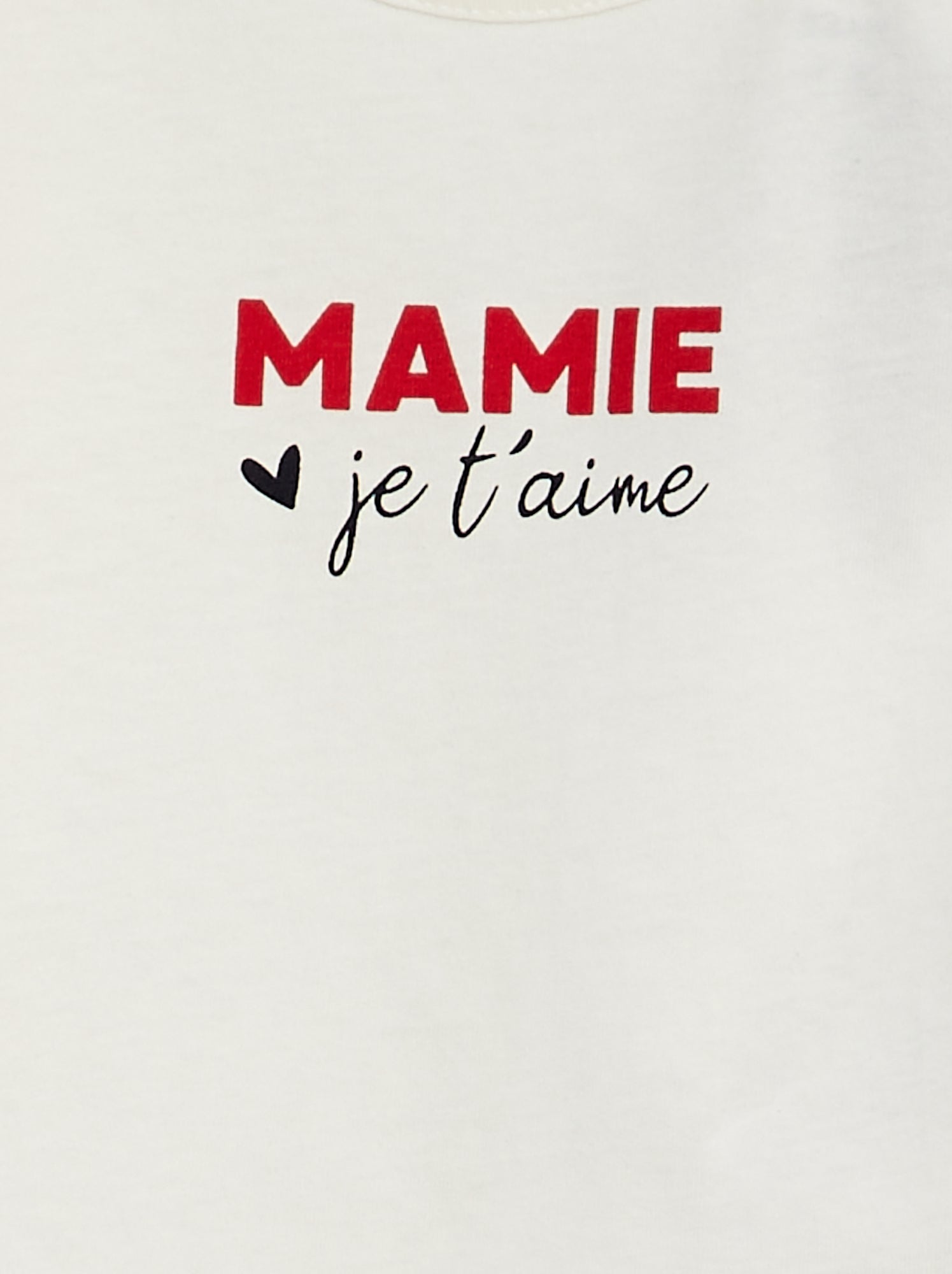 Tee-shirt à message - Mamie