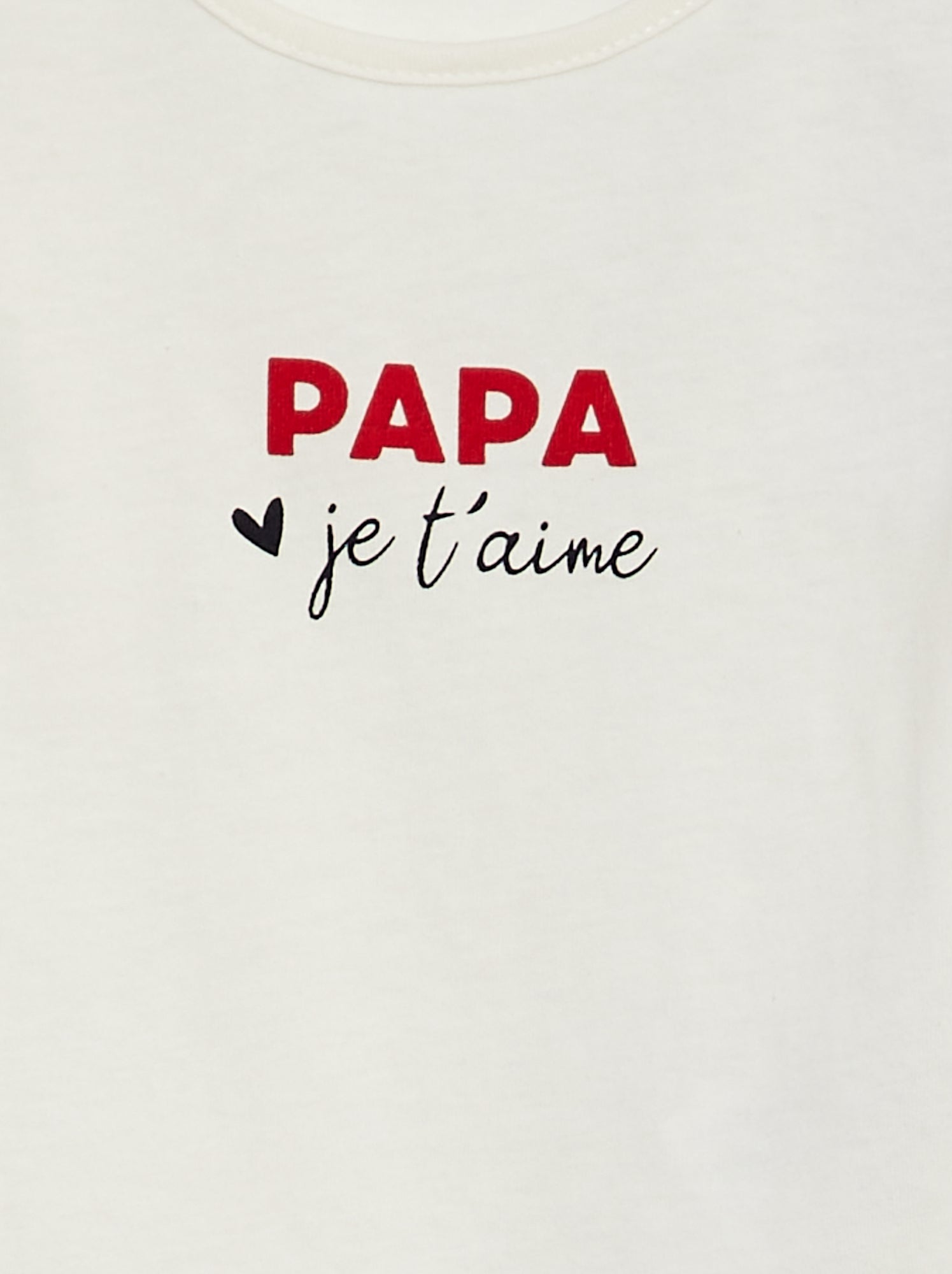 Tee-shirt à message - Papa