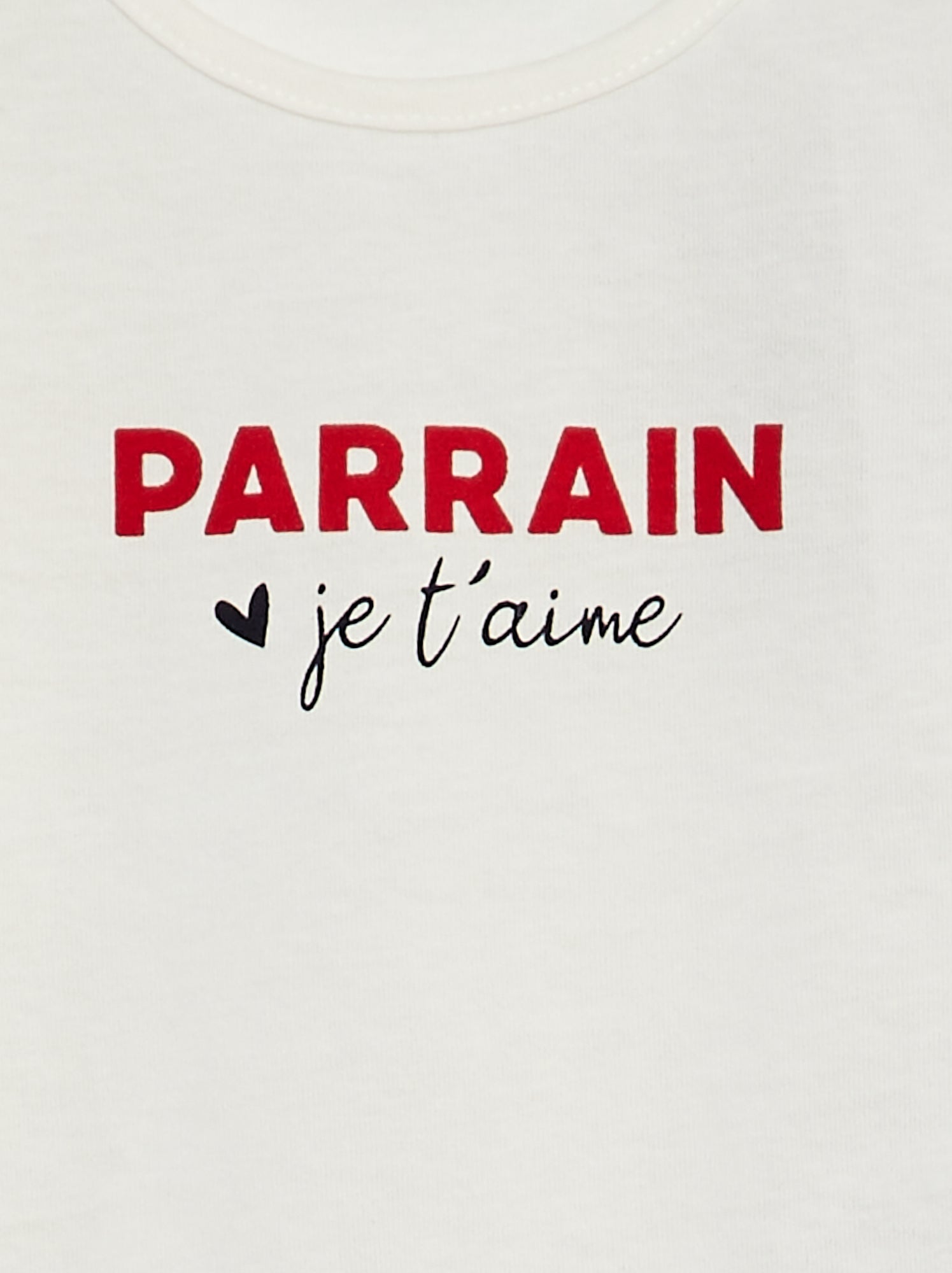 Tee-shirt à message - Parrain