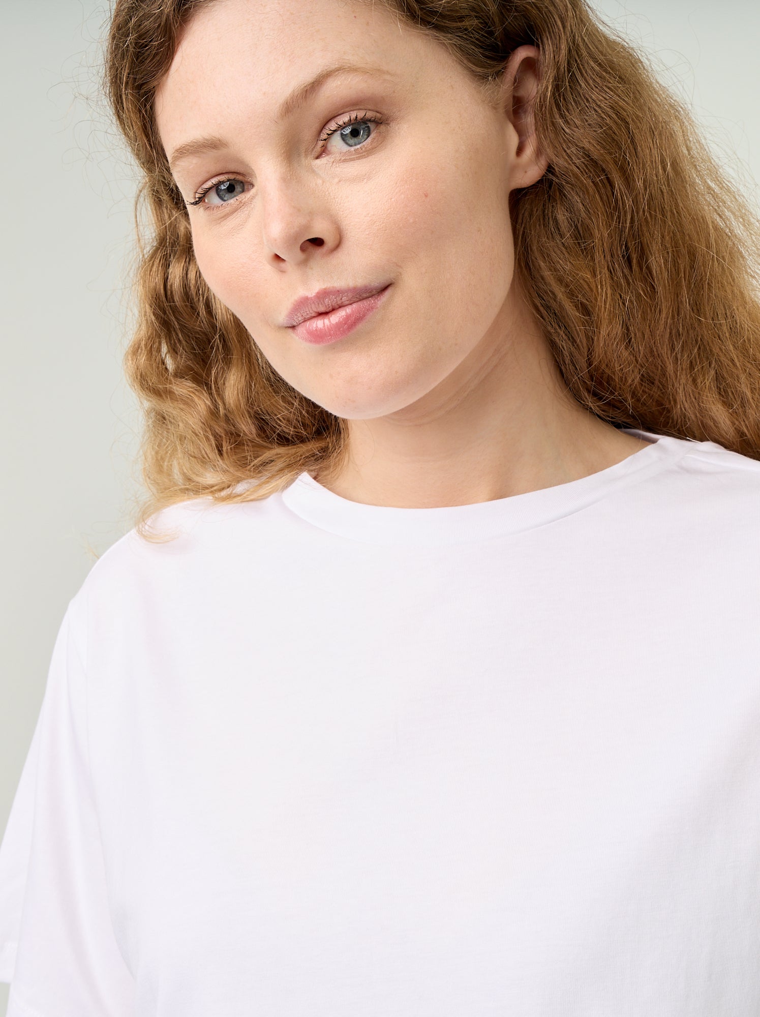 Tee-shirt basique à franges - Blanc