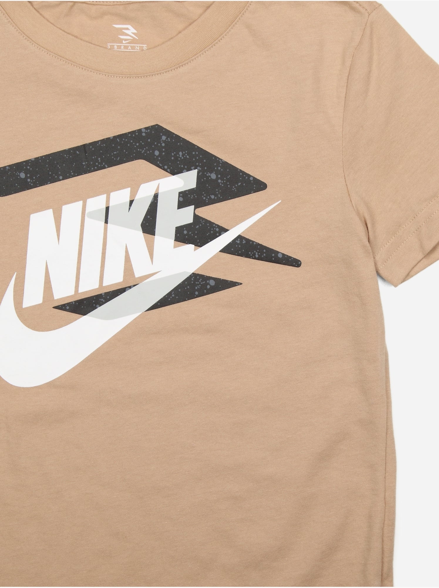 Tee Shirt col rond - Nike - Beige