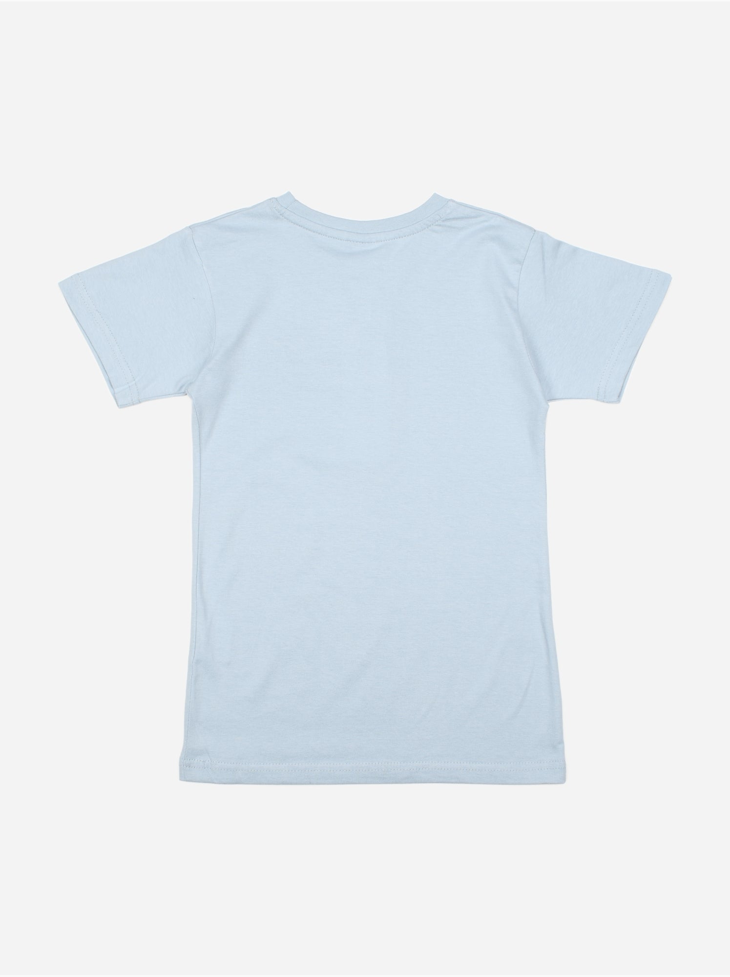 Tee Shirt col rond - Redskins - Bleu clair