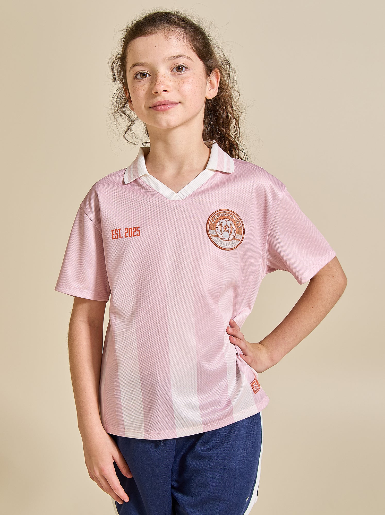 Tee-shirt de foot à manches courtes (Ekstract) - Rose