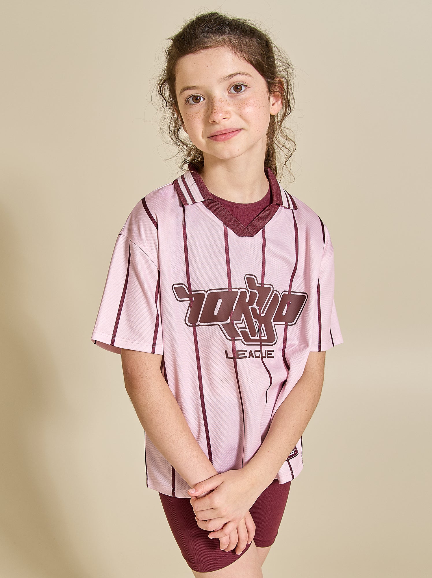 Tee-shirt de foot manches courtes (Ekstract) - Rose