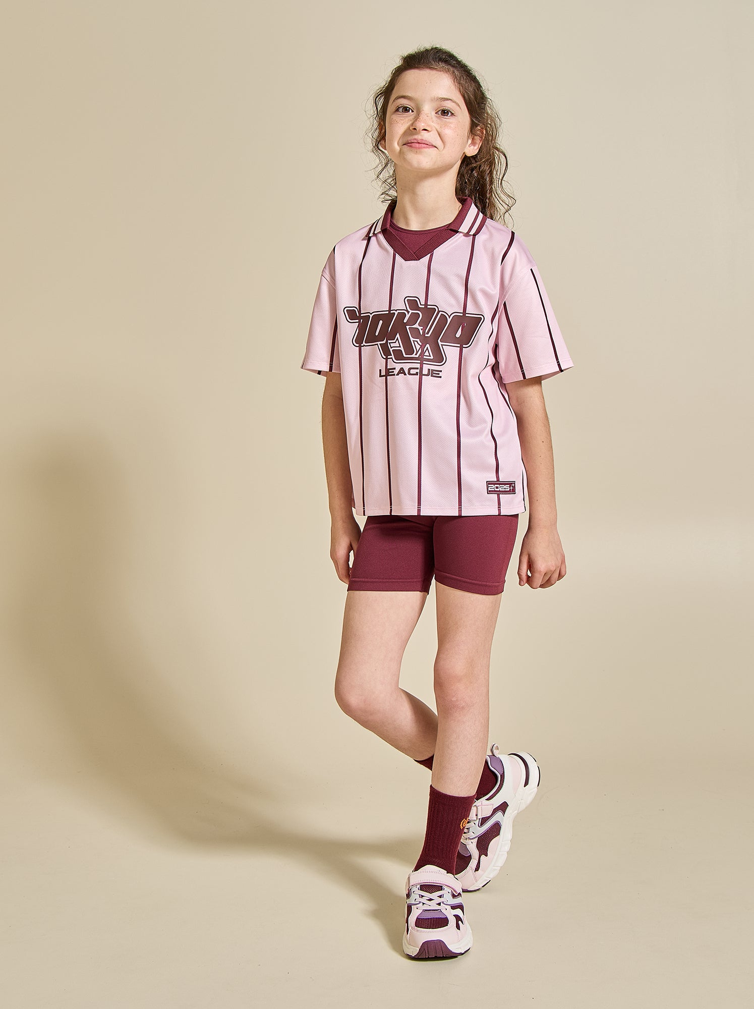 Tee-shirt de foot manches courtes (Ekstract) - Rose