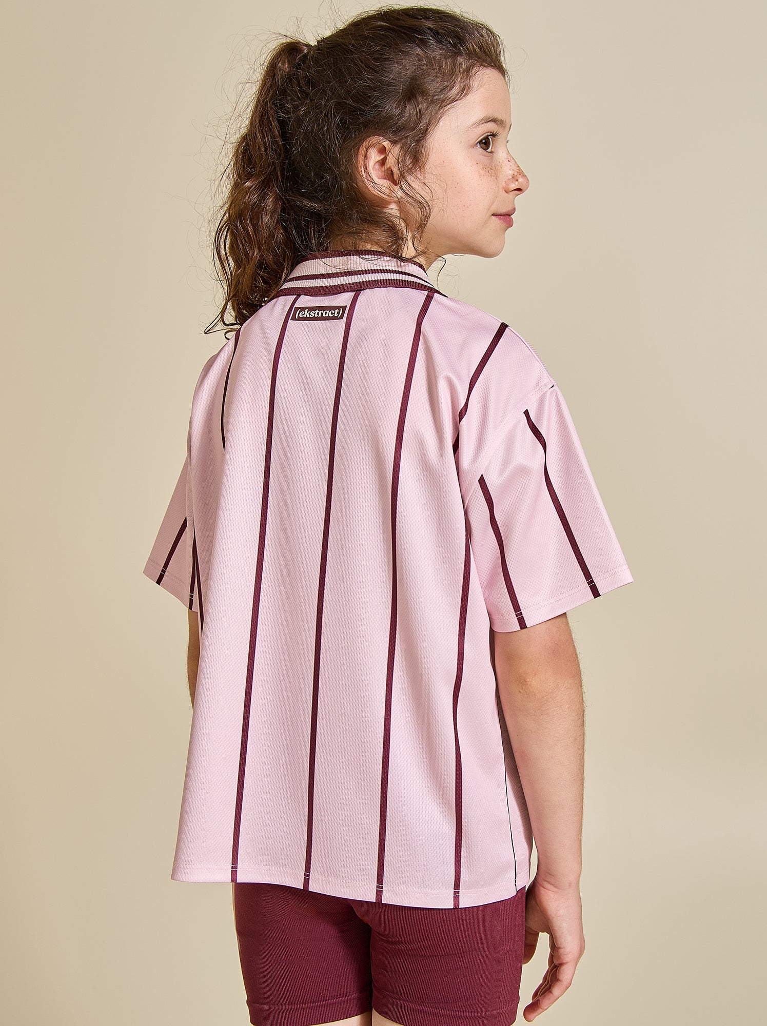 Tee-shirt de foot manches courtes (Ekstract) - Rose