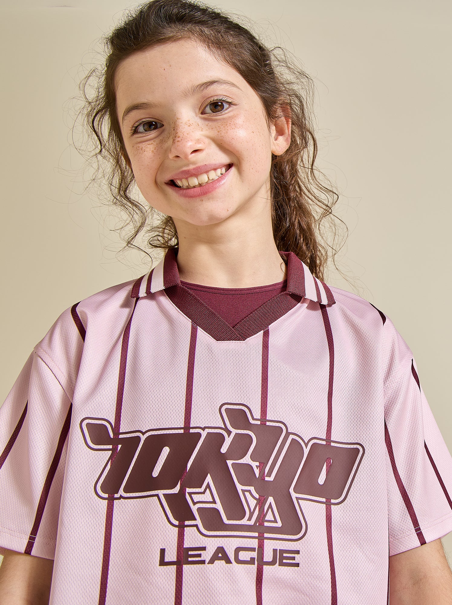 Tee-shirt de foot manches courtes (Ekstract) - Rose