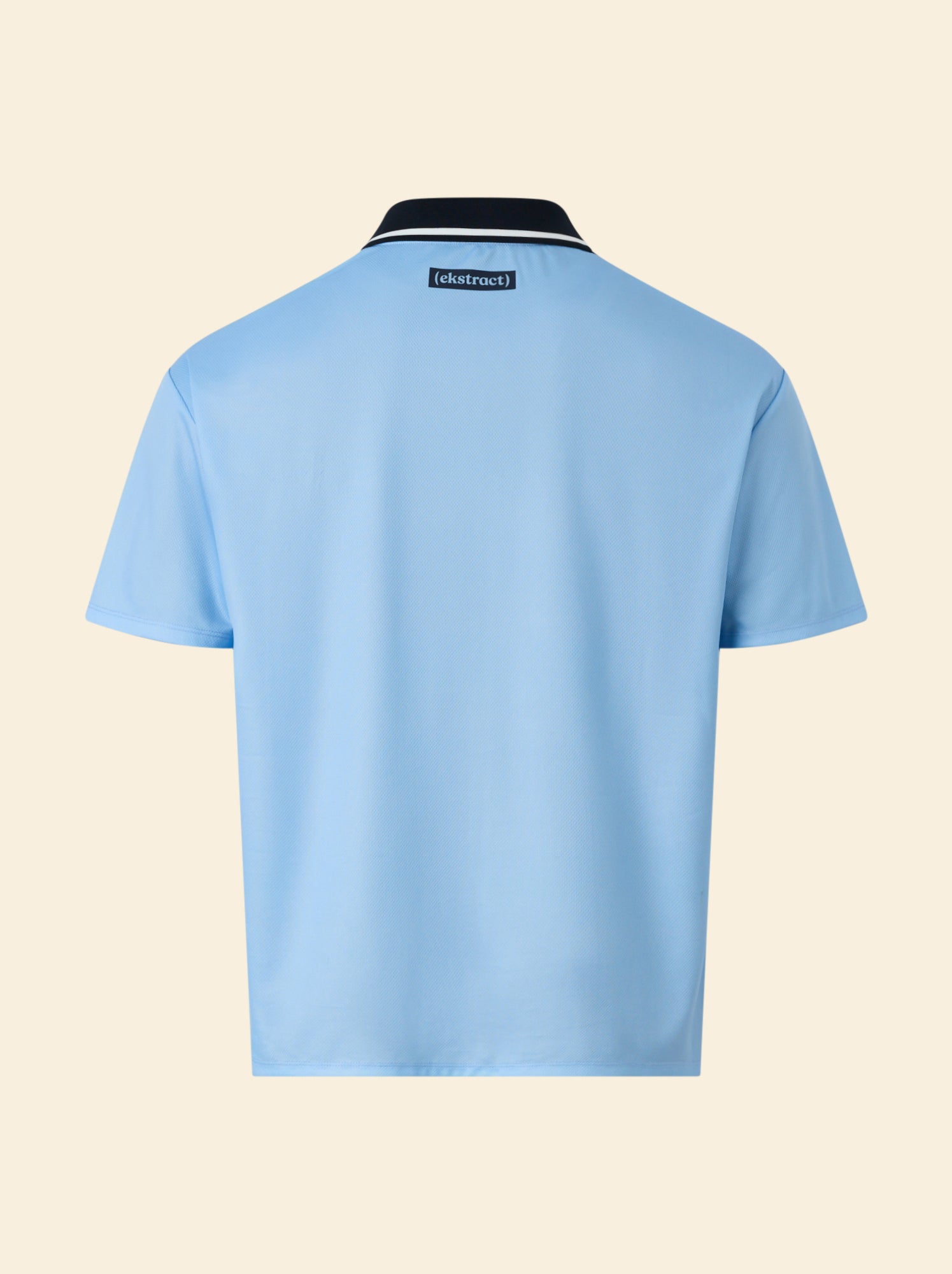 Tee-shirt de foot oversize - (ekstract) - Bleu