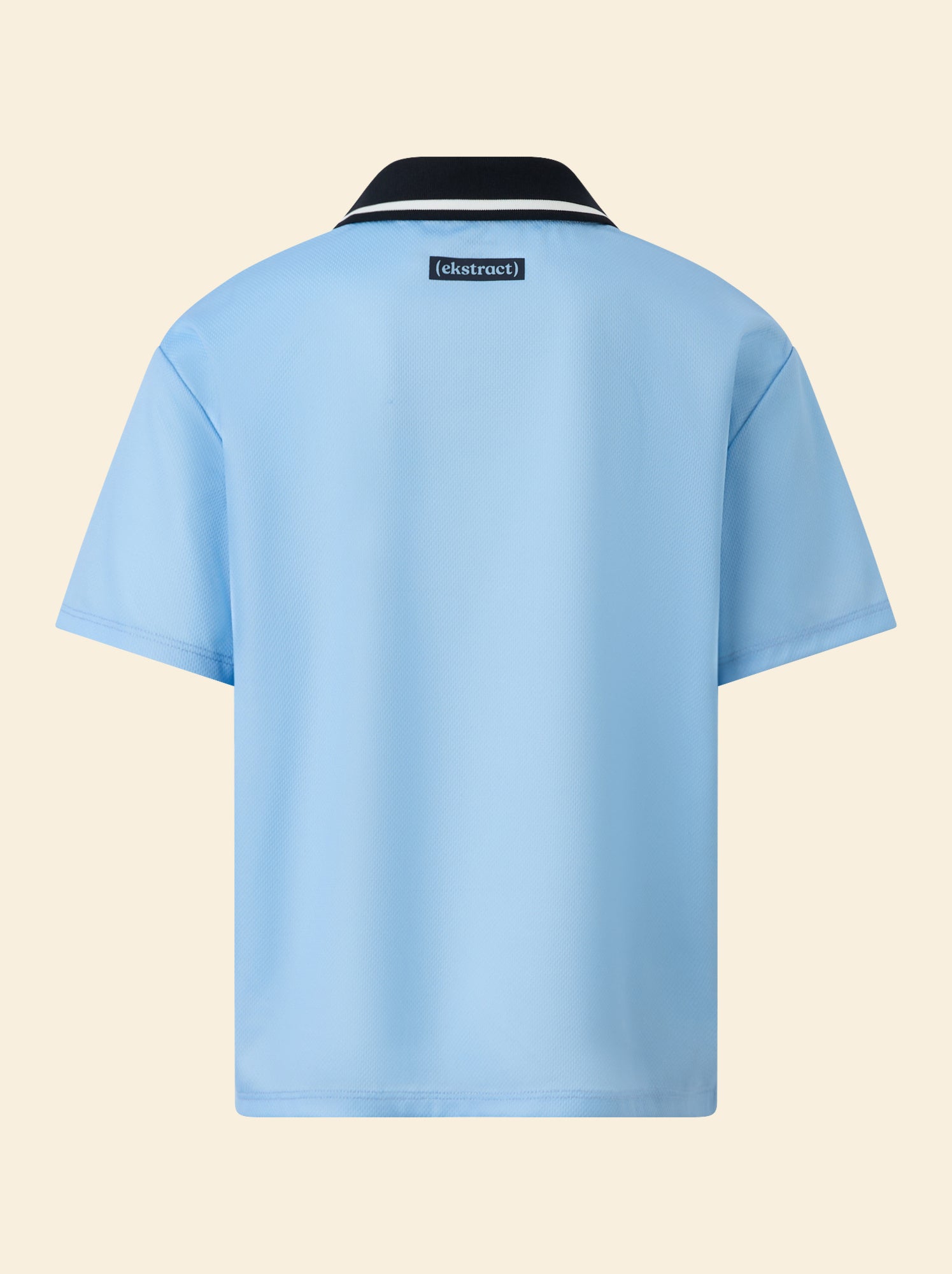 Tee-shirt de foot oversize - (ekstract) - Bleu