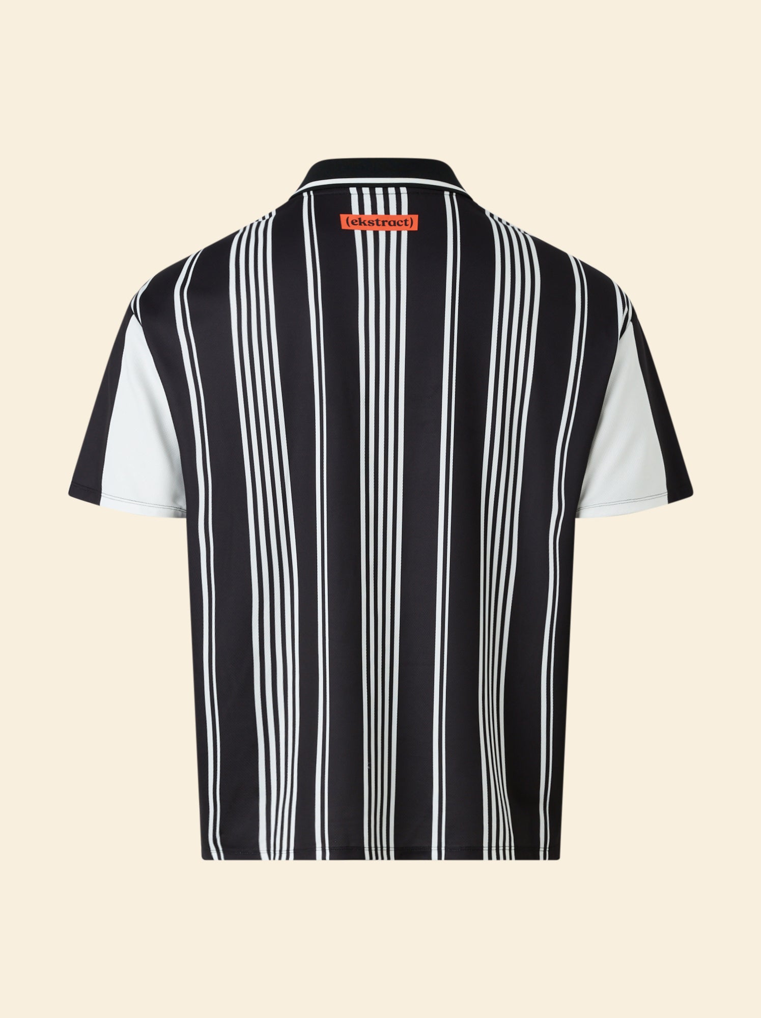 Tee-shirt de foot oversize - (ekstract) - Noir