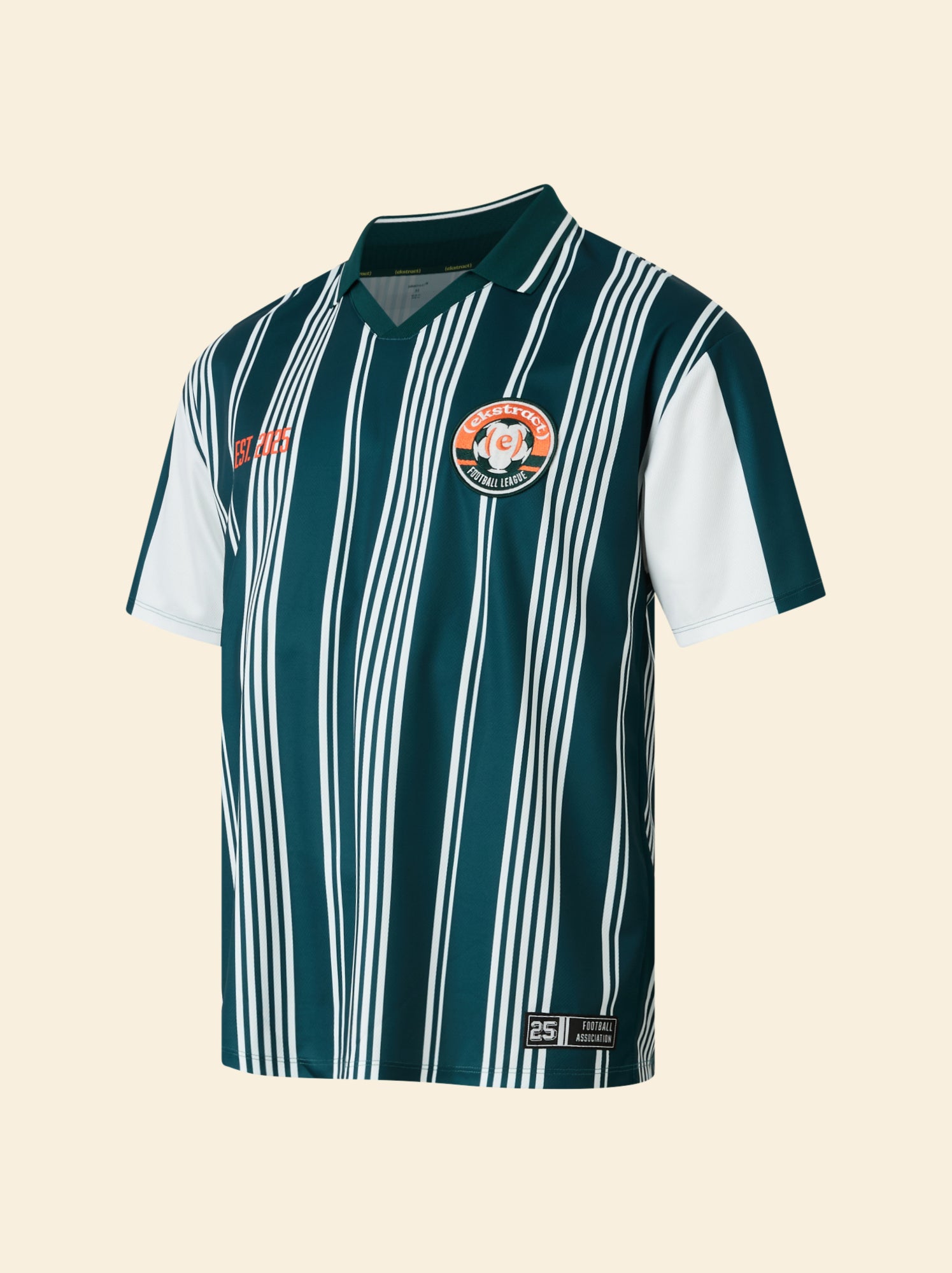 Tee-shirt de foot oversize - (ekstract) - Vert