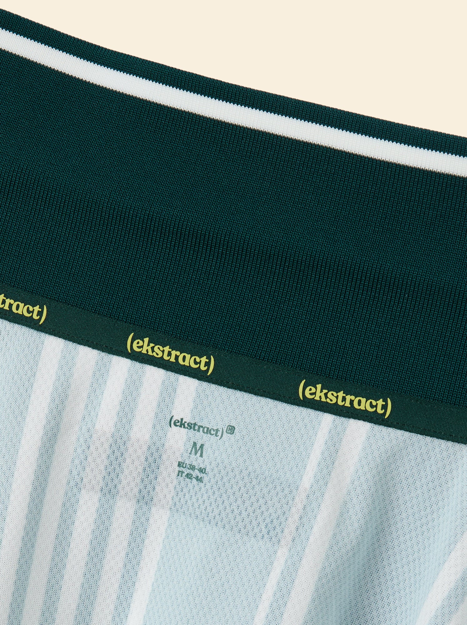 Tee-shirt de foot oversize - (ekstract) - Vert