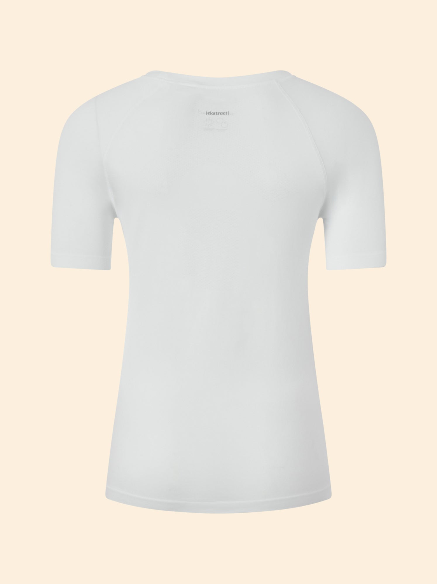 Tee-shirt de sport effet seconde peau - (ekstract) - Blanc