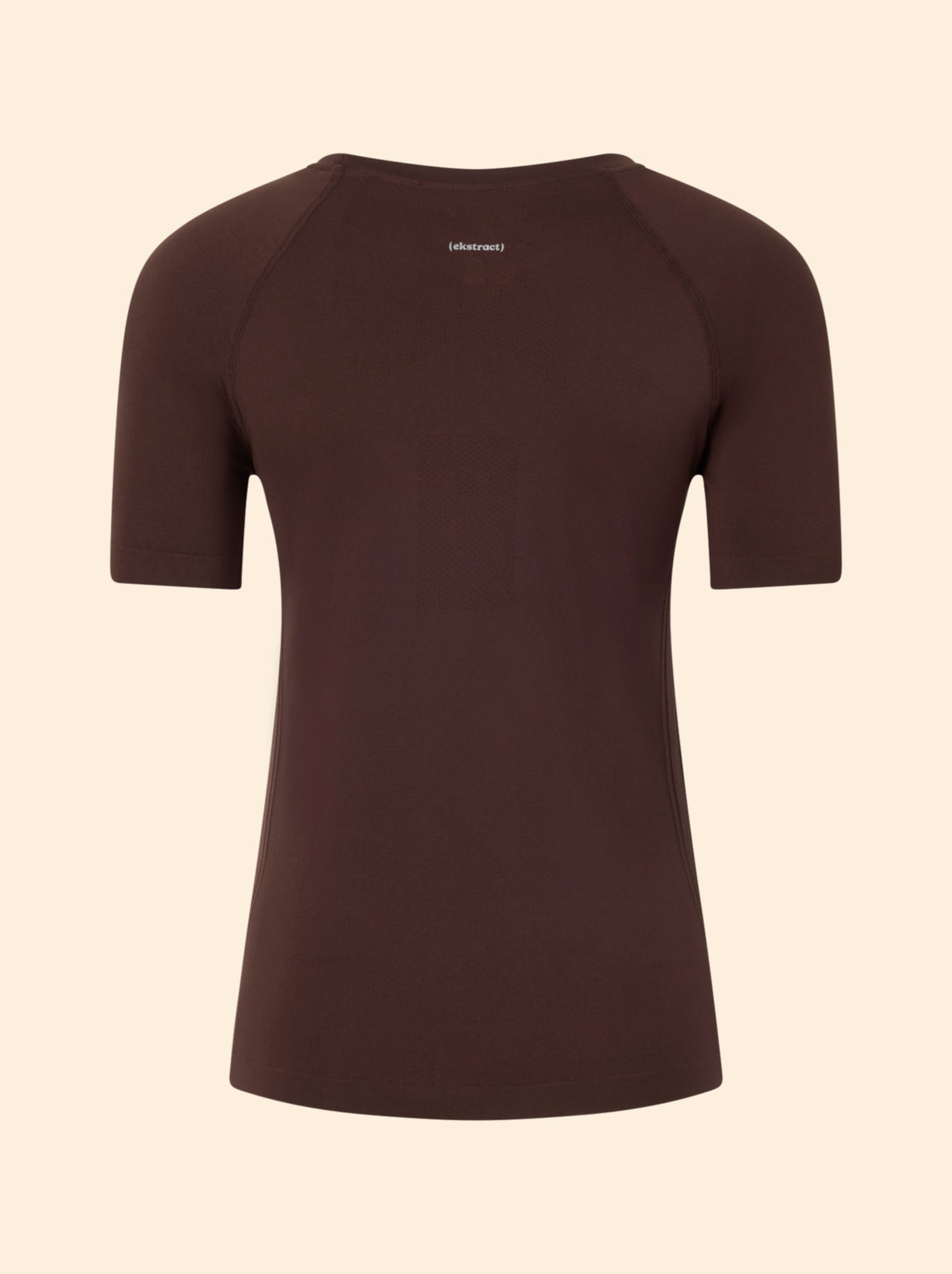 Tee-shirt de sport effet seconde peau - (ekstract) - Marron (GHN29_1)