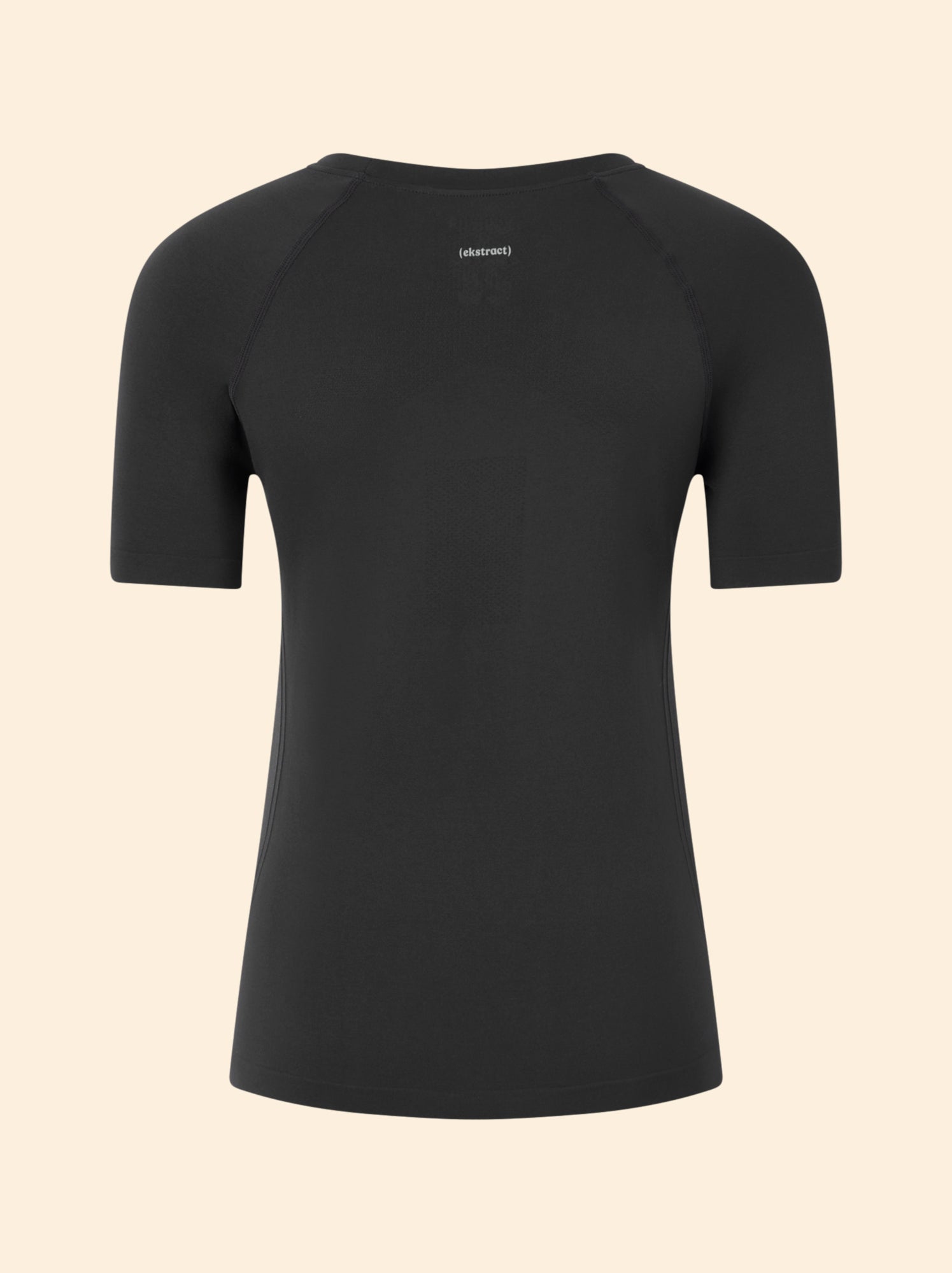 Tee-shirt de sport effet seconde peau - (ekstract) - Noir
