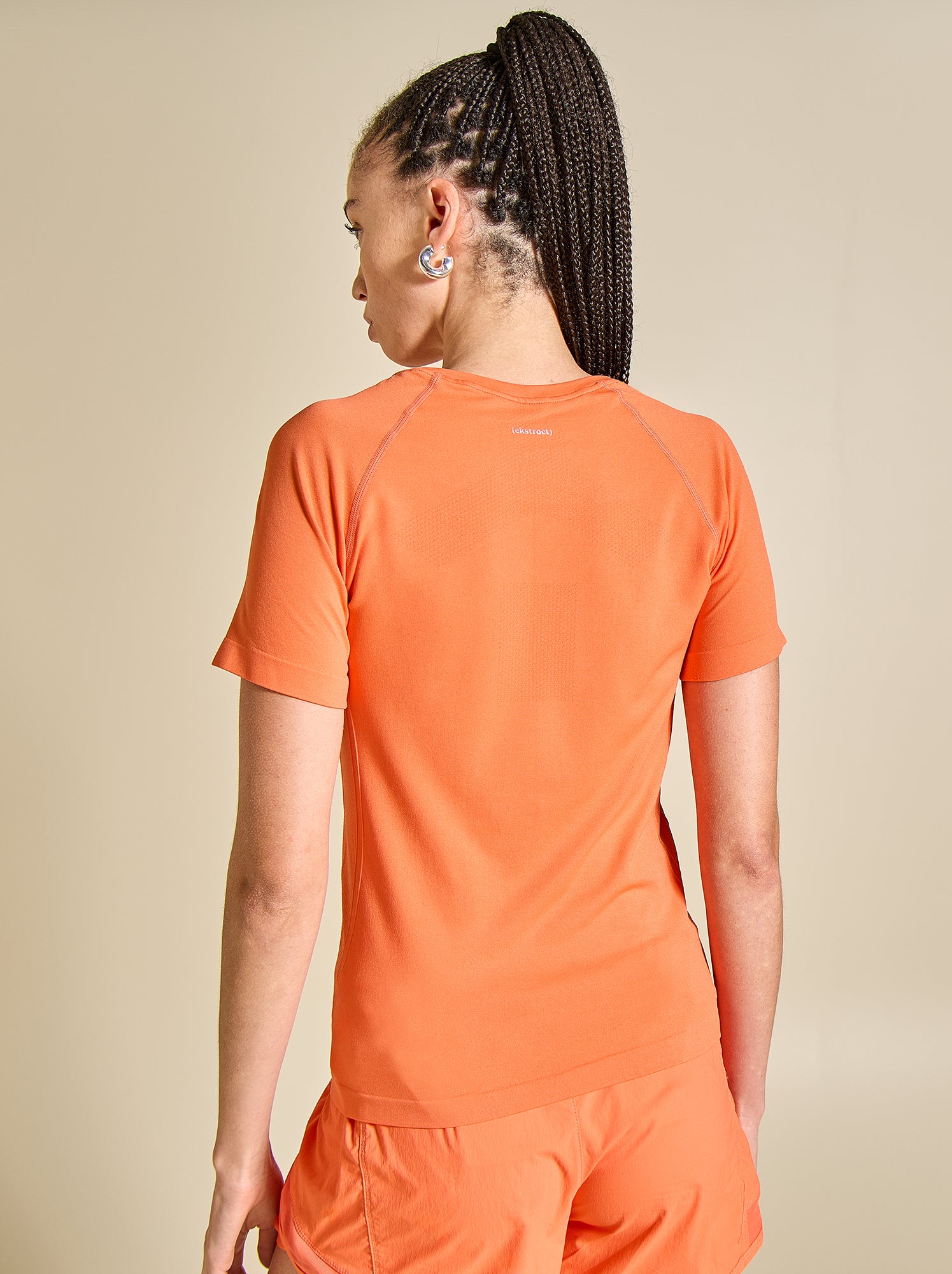 Tee-shirt de sport effet seconde peau - (ekstract) - Orange