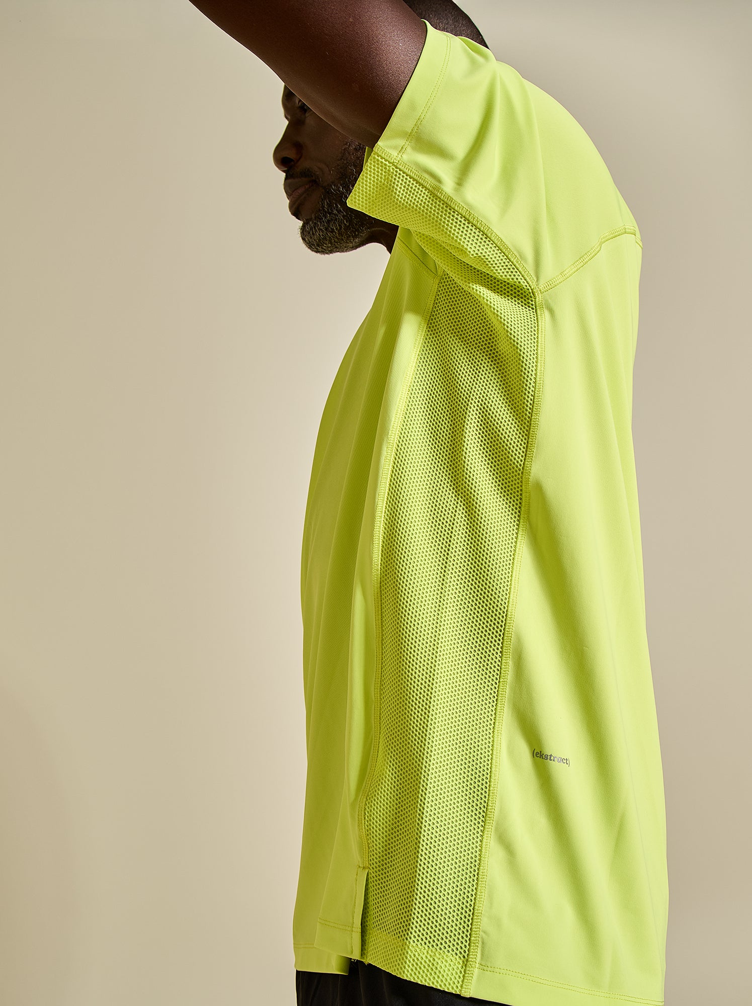 Tee-shirt de sport - (ekstract) - Jaune