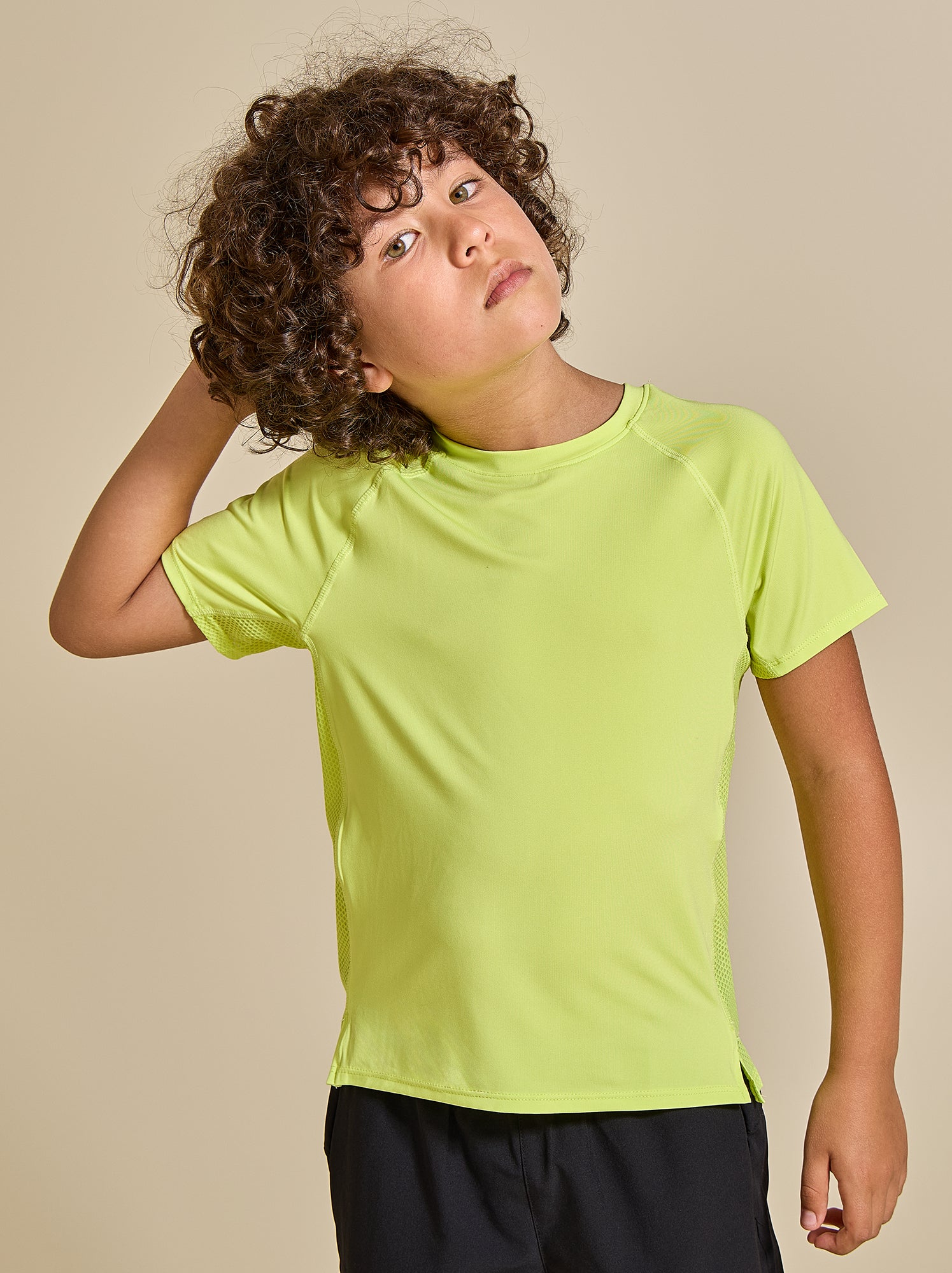 Tee-shirt de sport - (ekstract) - Jaune