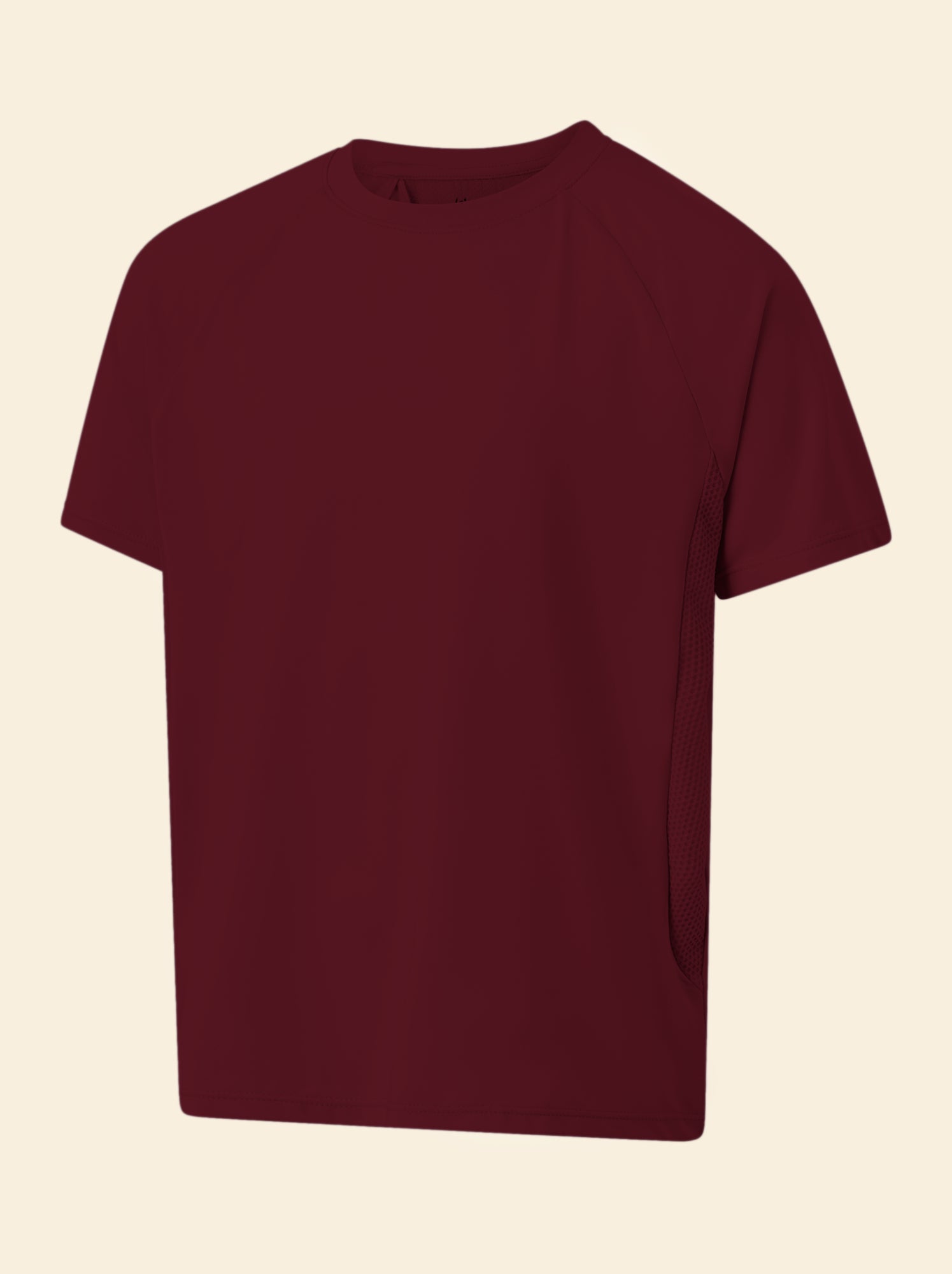 Tee-shirt de sport fluide manches courtes (Ekstract) - Rouge