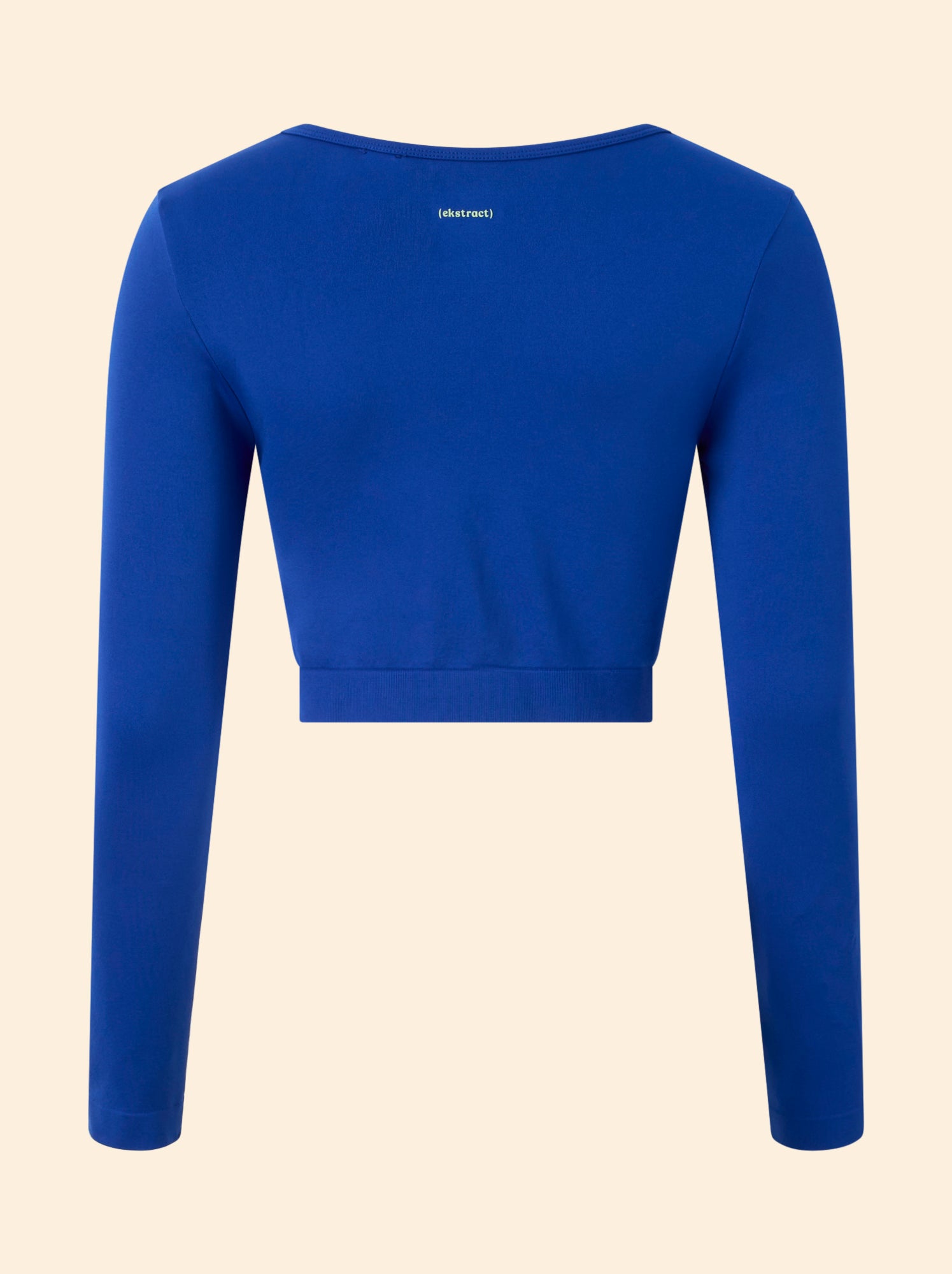 Tee-shirt de sport manches longues - (ekstract) - Bleu