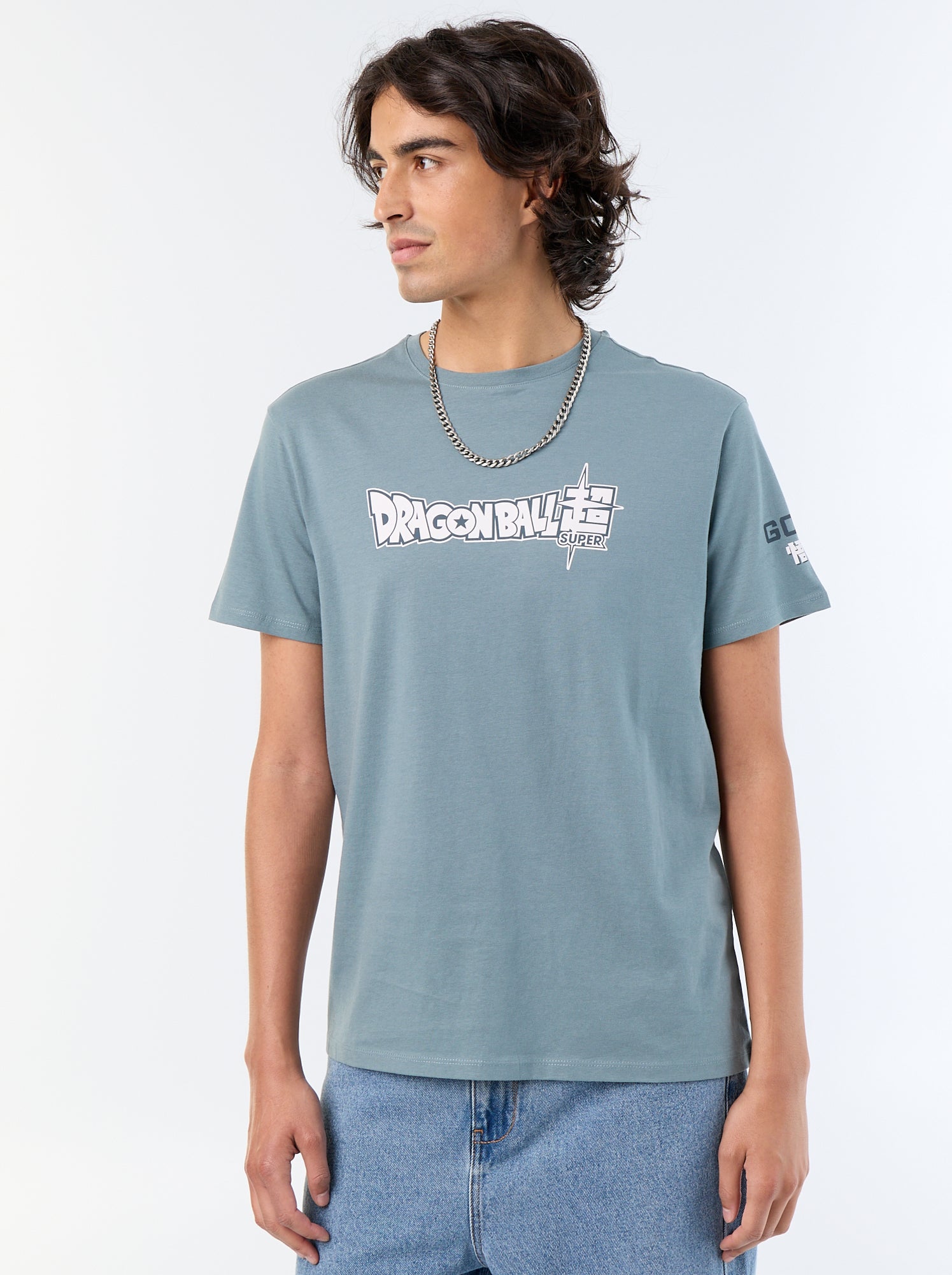 Tee-shirt 'Dragon Ball' à manches courtes - Bleu