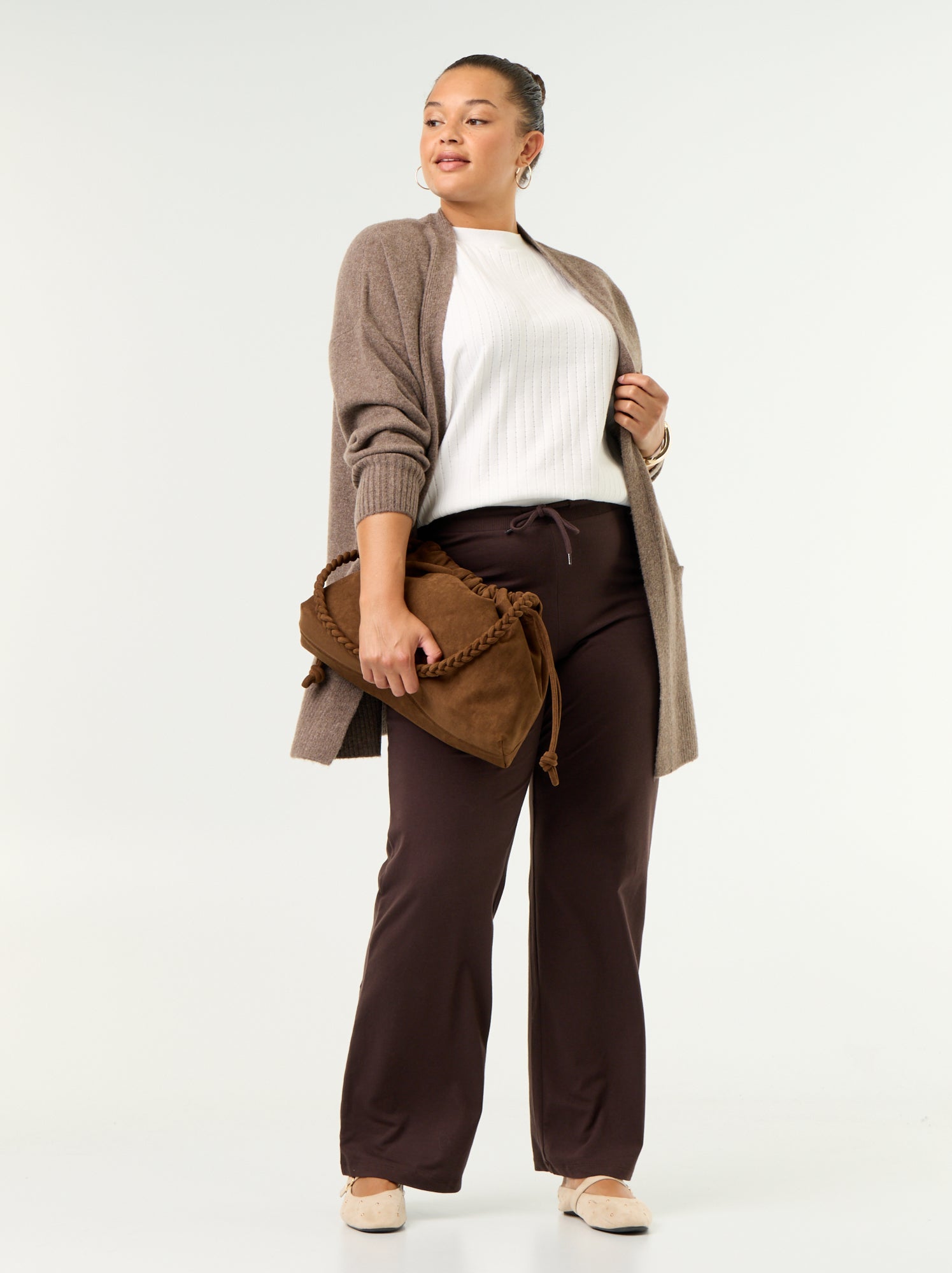 Tee-shirt en tricot ajouré - Blanc