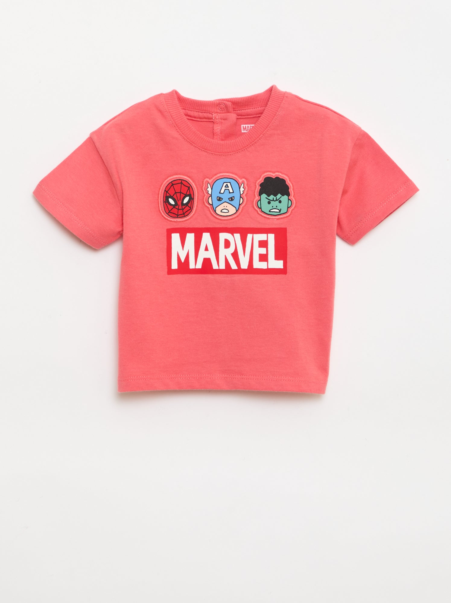 Tee-shirt imprimé 'Marvel' - Rouge