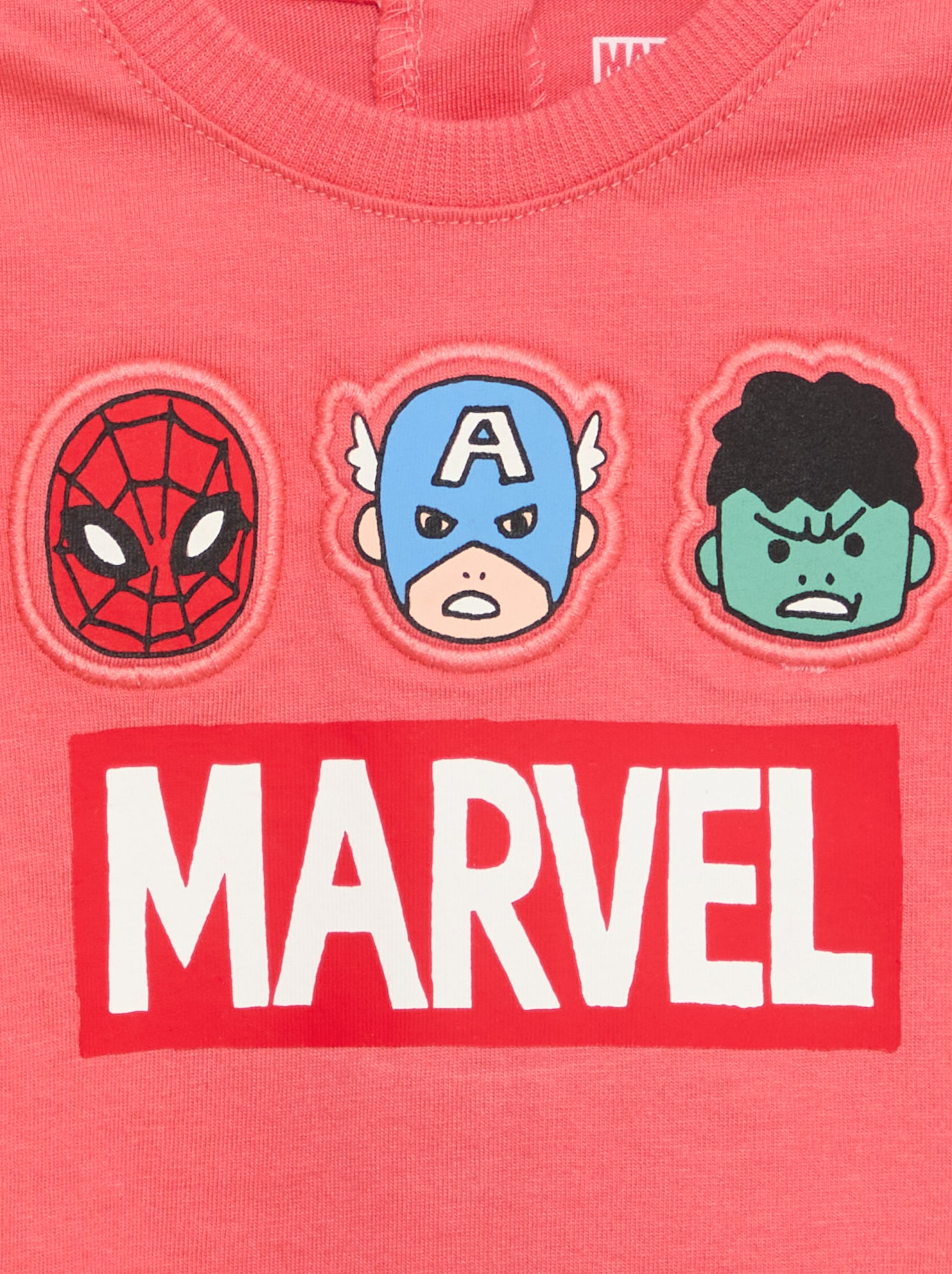 Tee-shirt imprimé 'Marvel' - Rouge