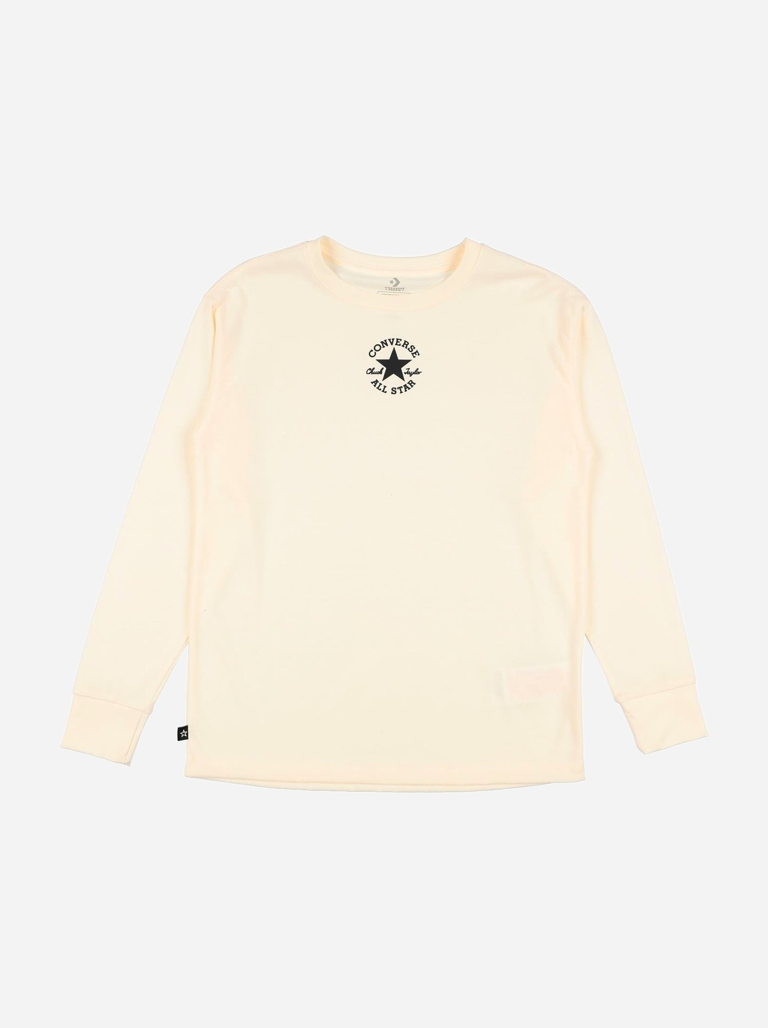Tee Shirt manches longues - Converse - Ecru