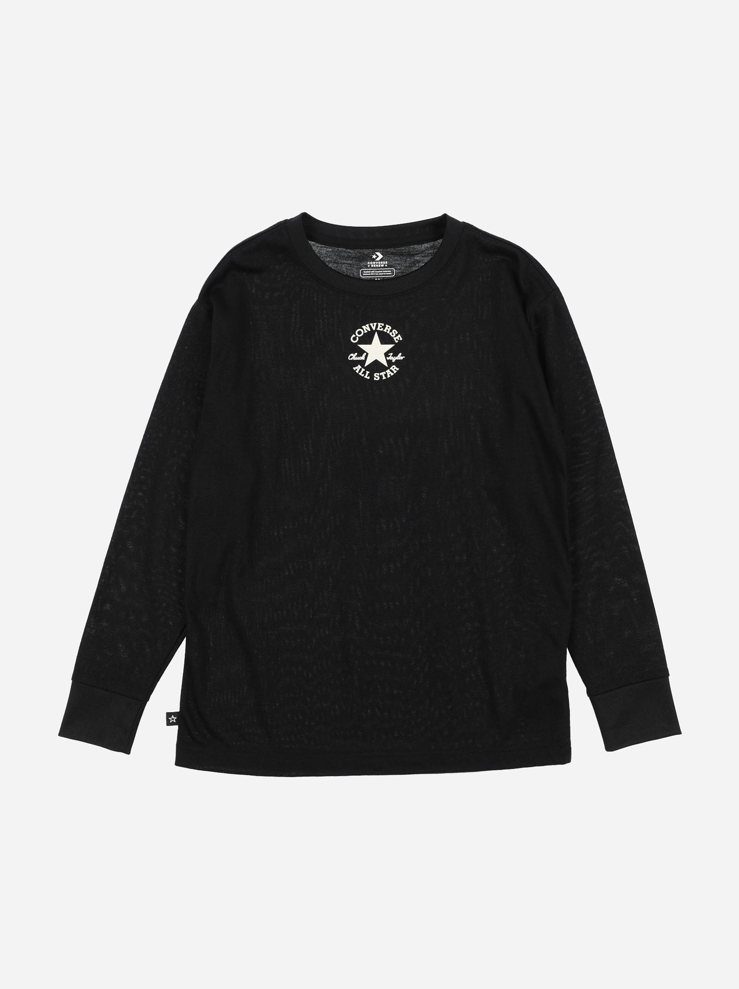 Tee Shirt manches longues - Converse - Noir