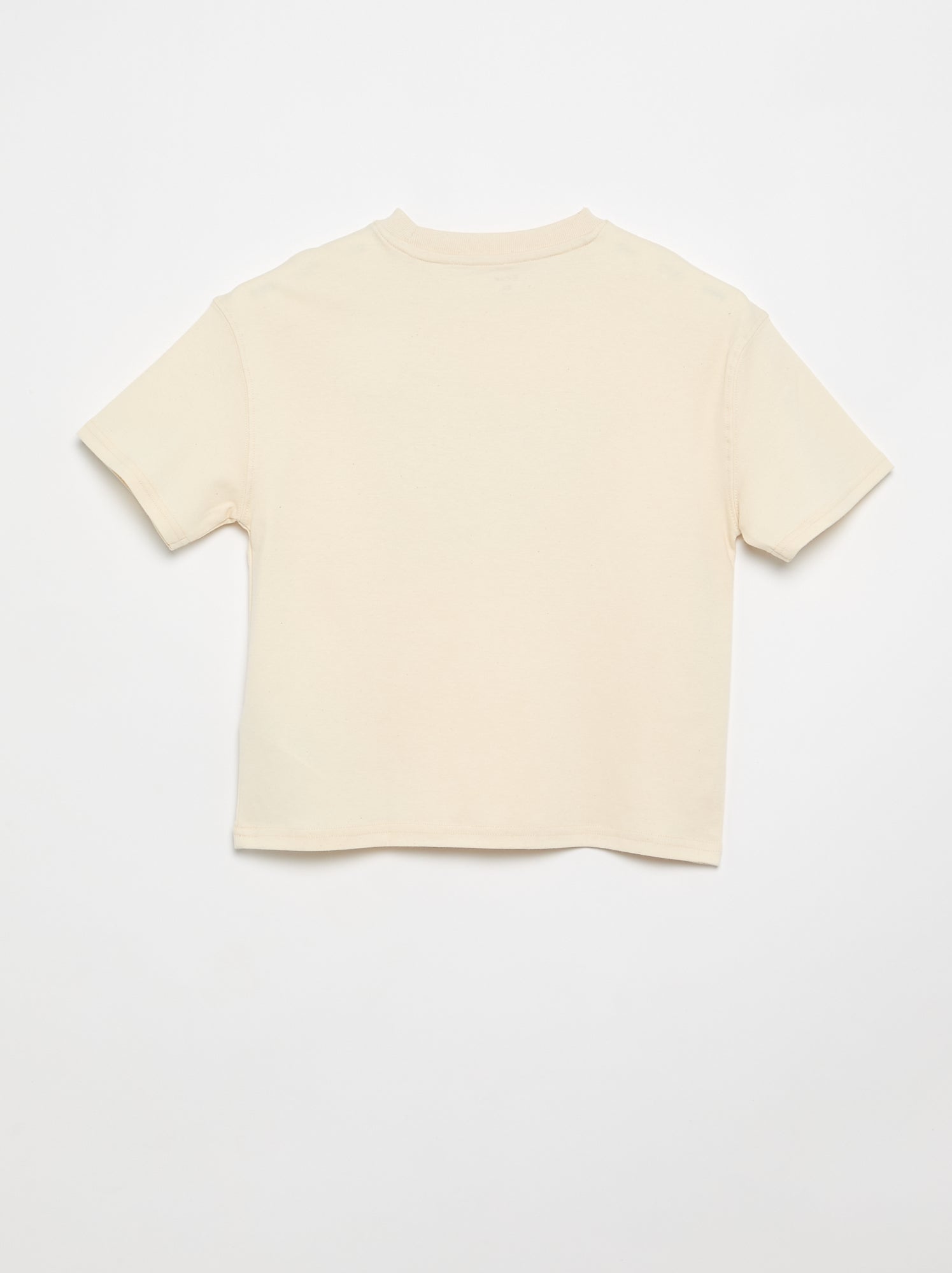 Tee-shirt oversize imprimé - Blanc