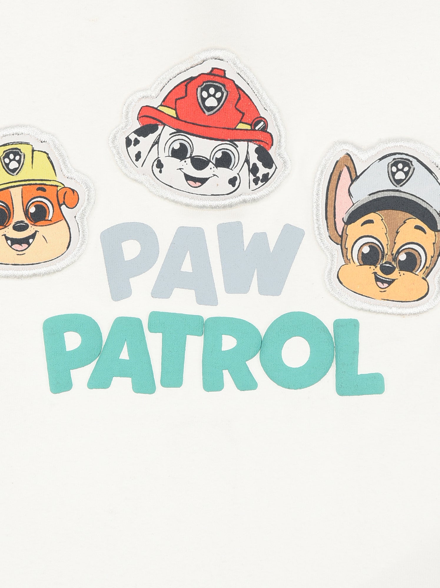 Tee-shirt 'Pat' Patrouille' à manches courtes - Blanc