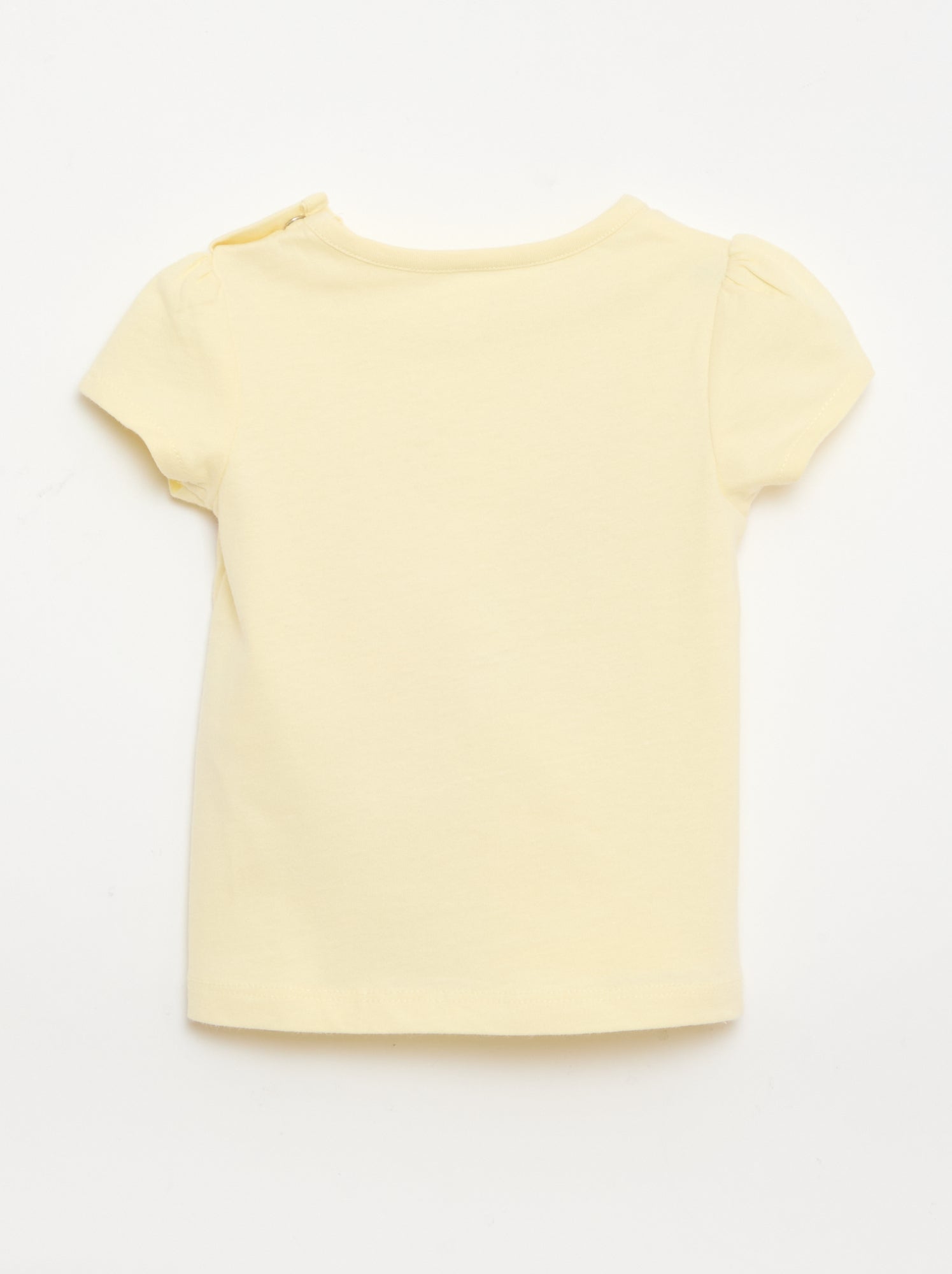 Tee-shirt print 'Disney' - Jaune